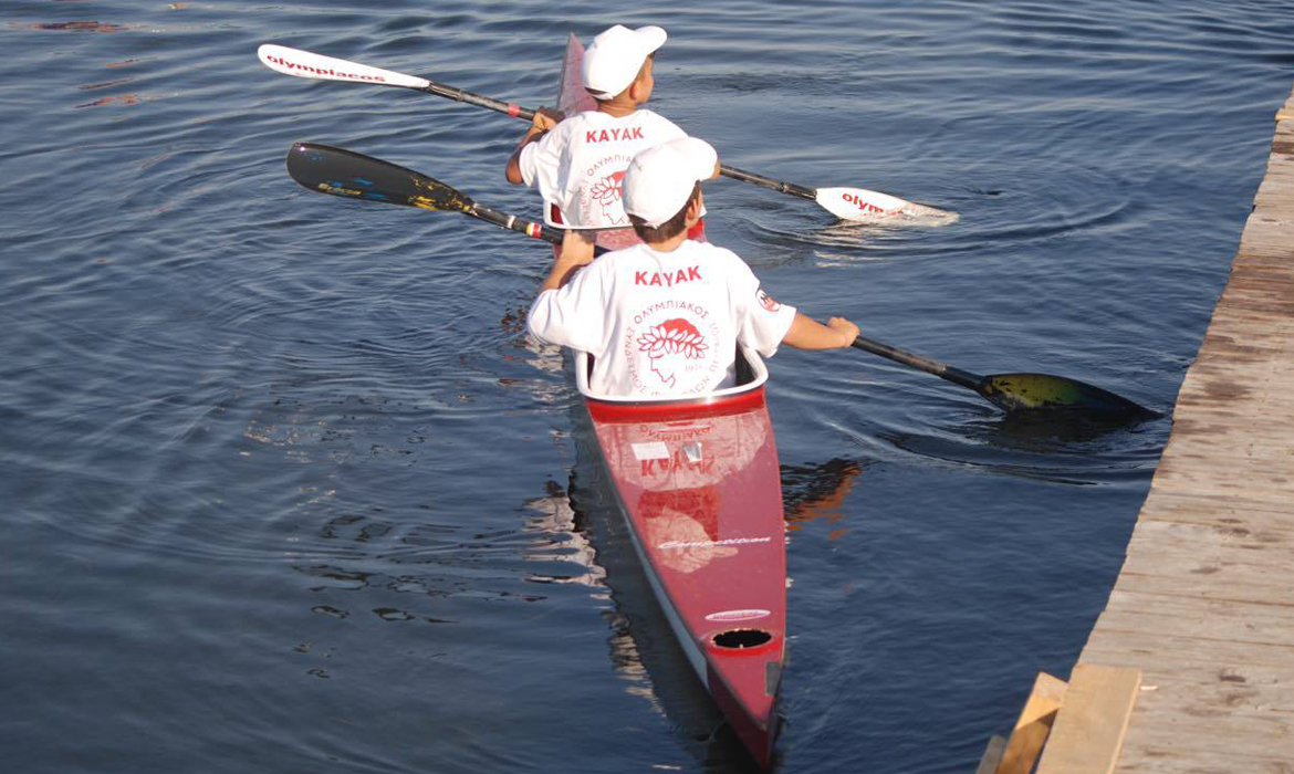 Μαθαίνουμε  Καγιάκ και Κωπηλασία