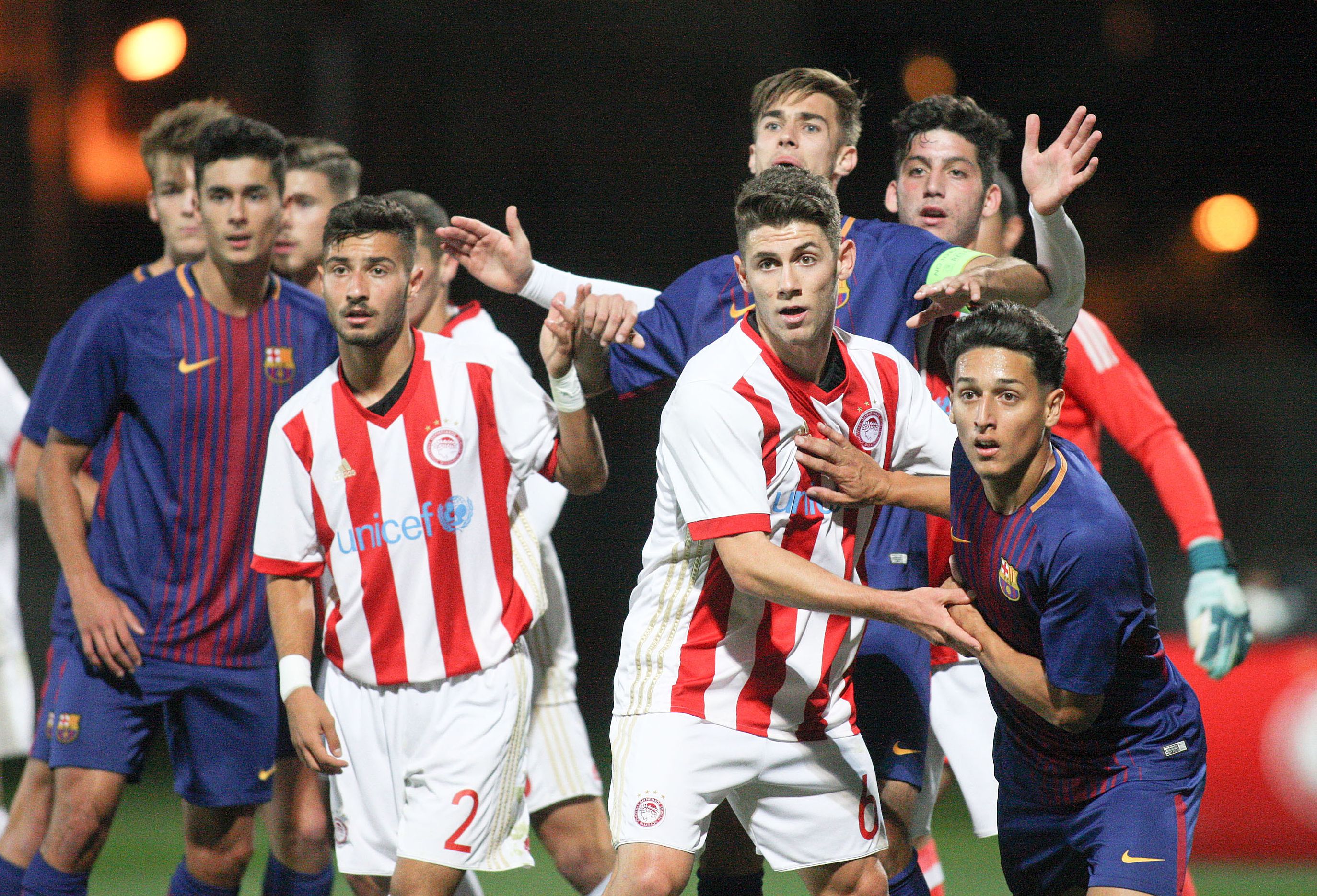 UEFA Youth League: Ολυμπιακός-Μπαρτσελόνα 0-3