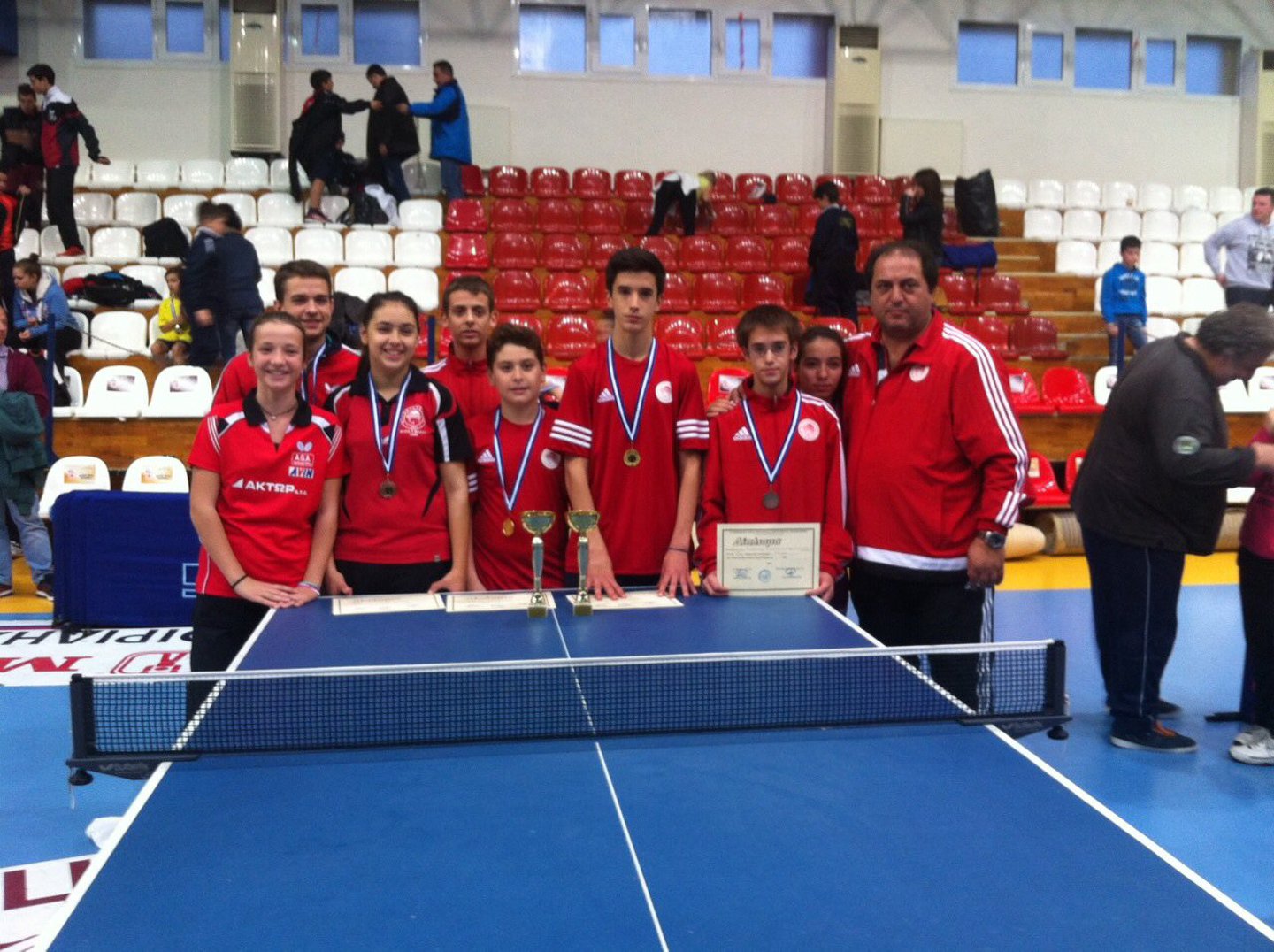 Δύο χρυσά, τρία χάλκινα!