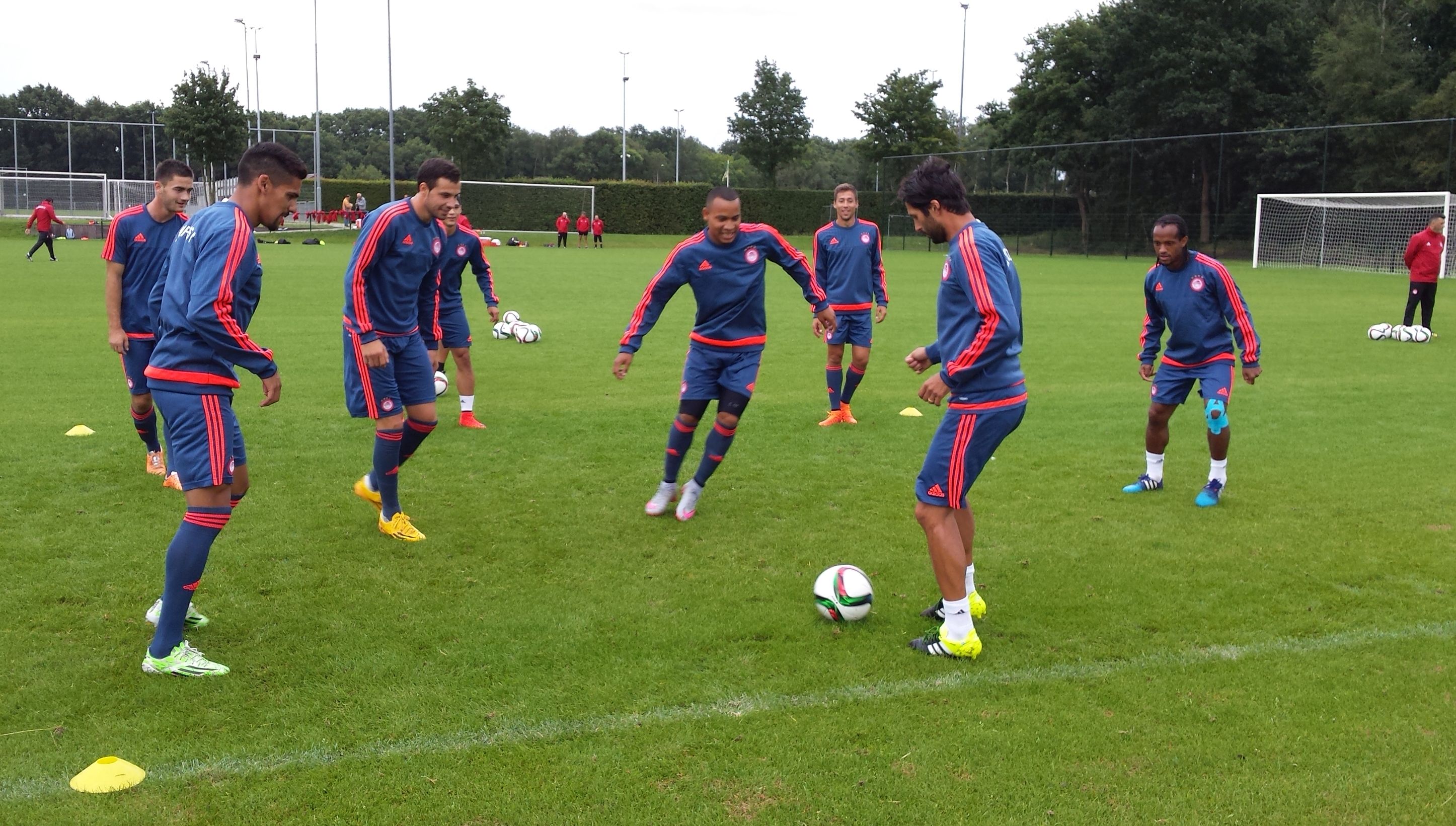 Η πρώτη προπόνηση στο Έρμελο!