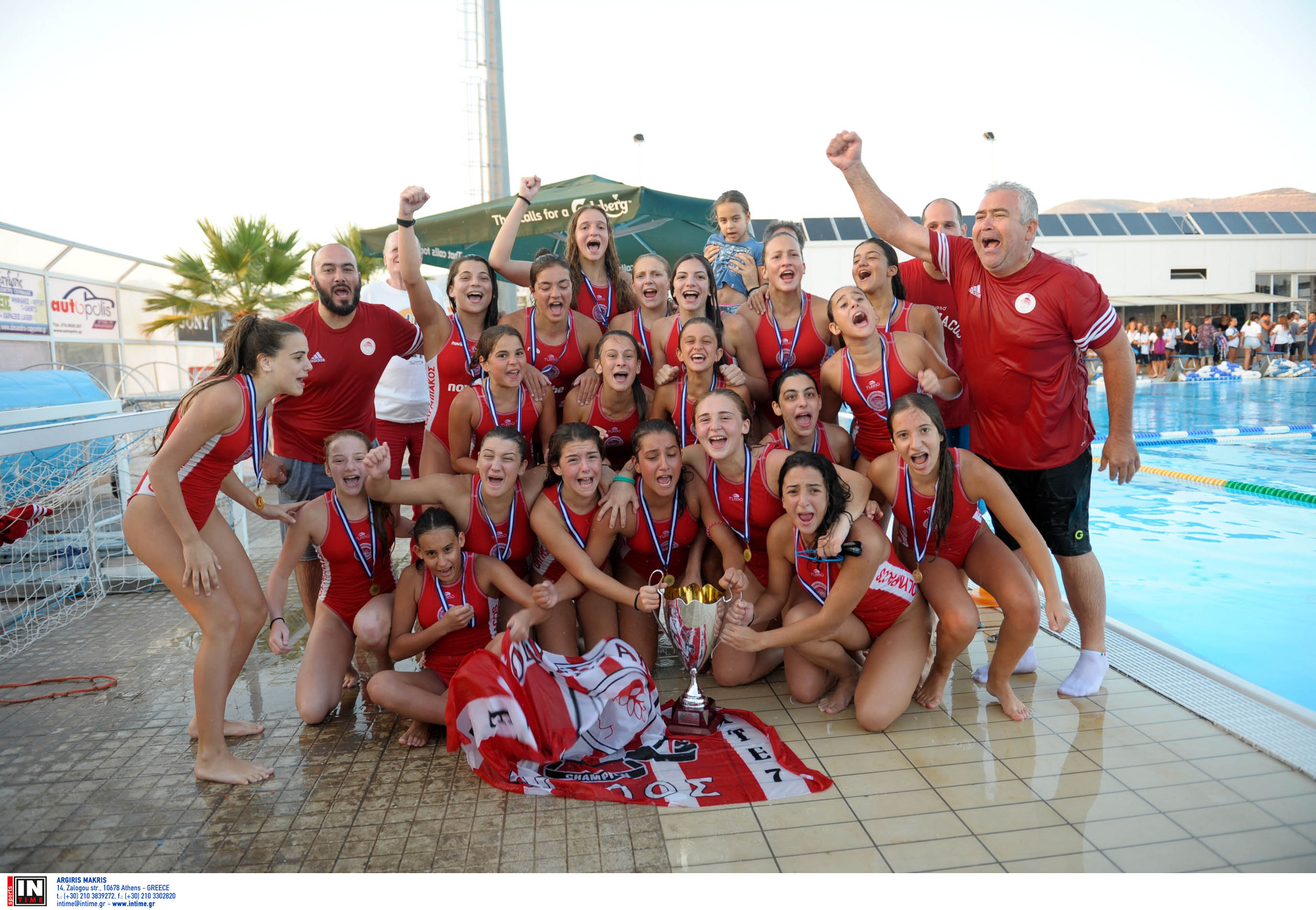 Στέφθηκαν πρωταθλήτριες Ελλάδας!