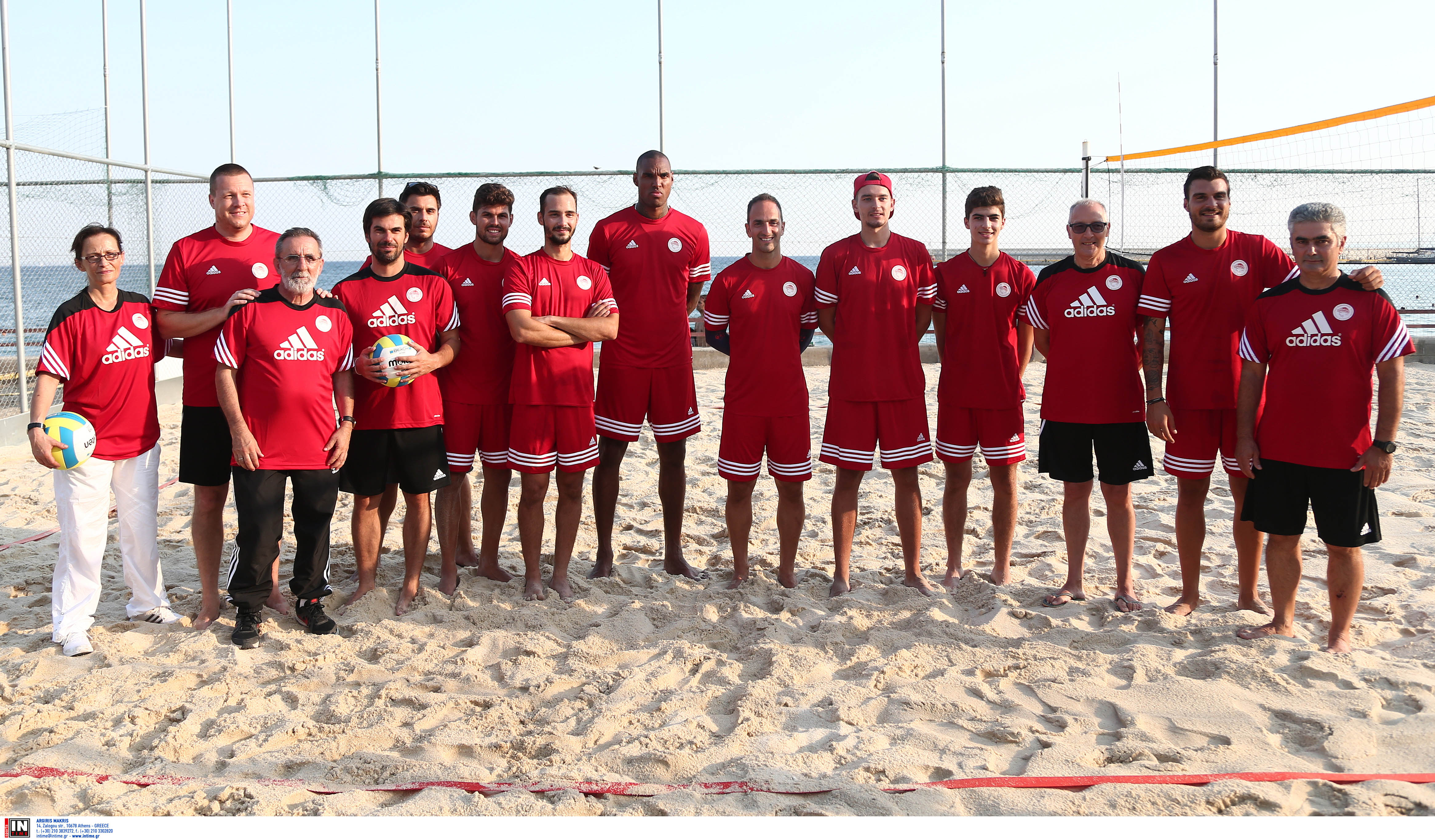 Η πρώτη συγκέντρωση του βόλεϊ Ανδρών