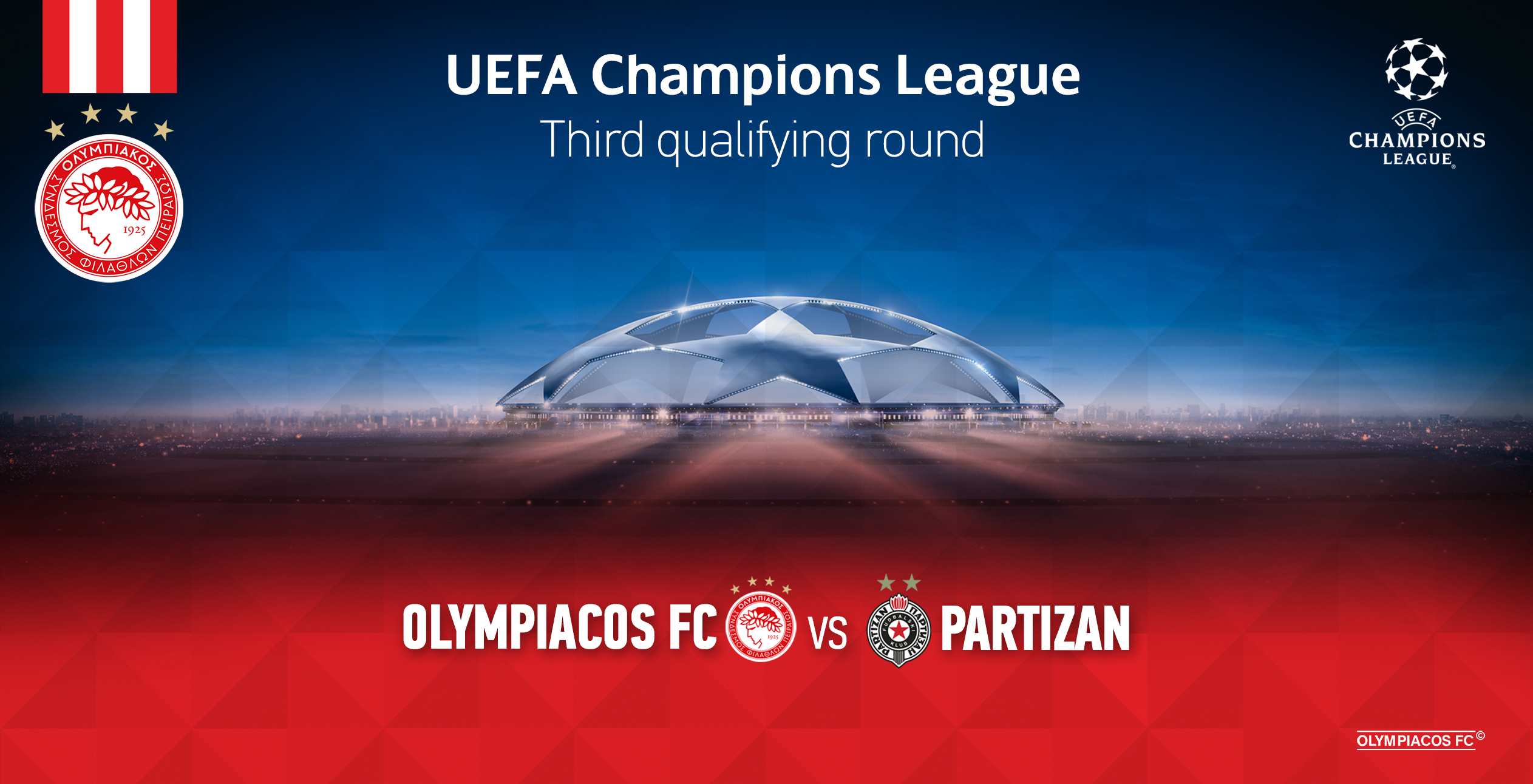 Με την Παρτιζάν για την πρόκριση