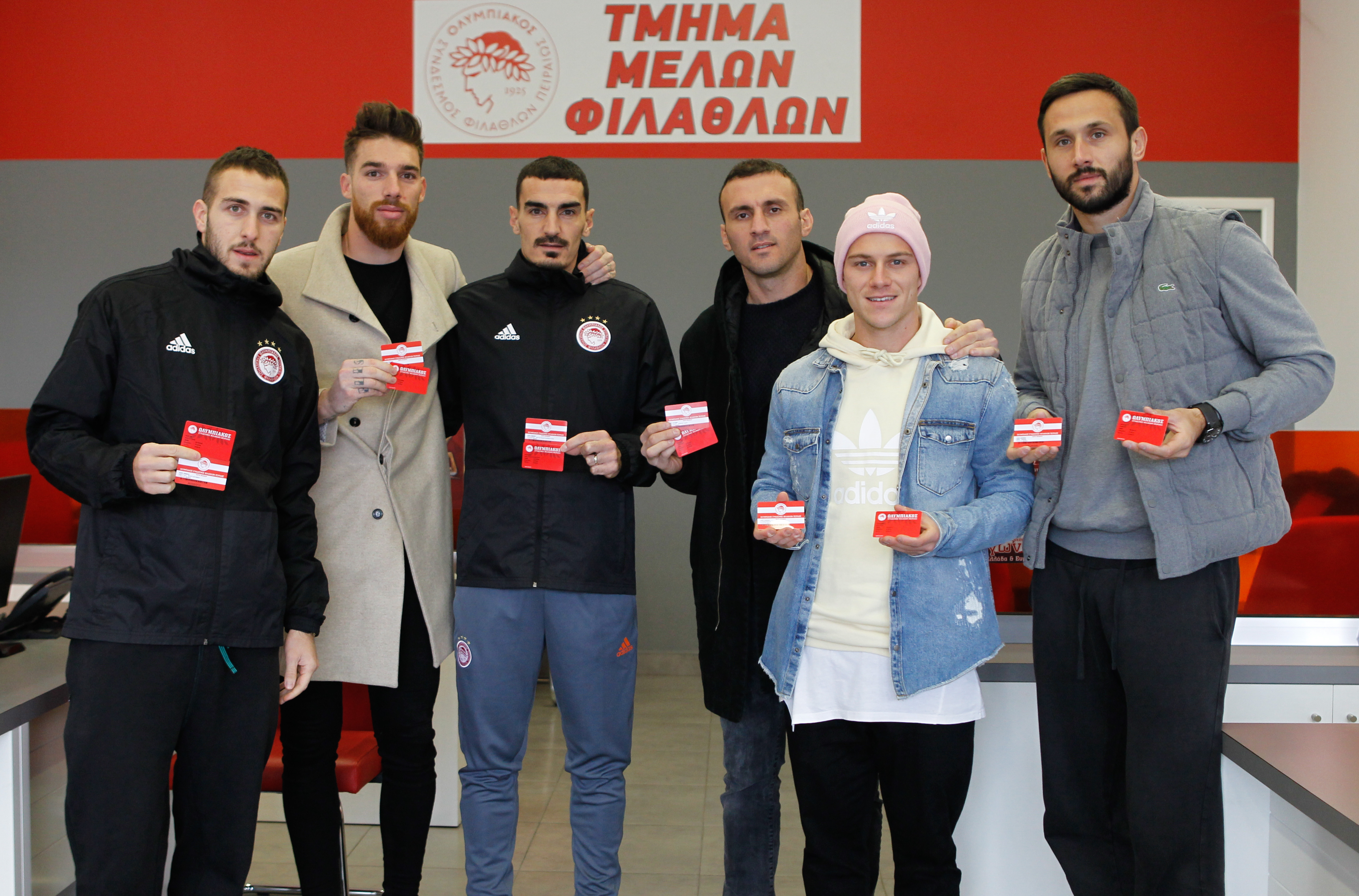 Οι παίκτες μας έγιναν Μέλη του ΟΛΥΜΠΙΑΚΟΥ!