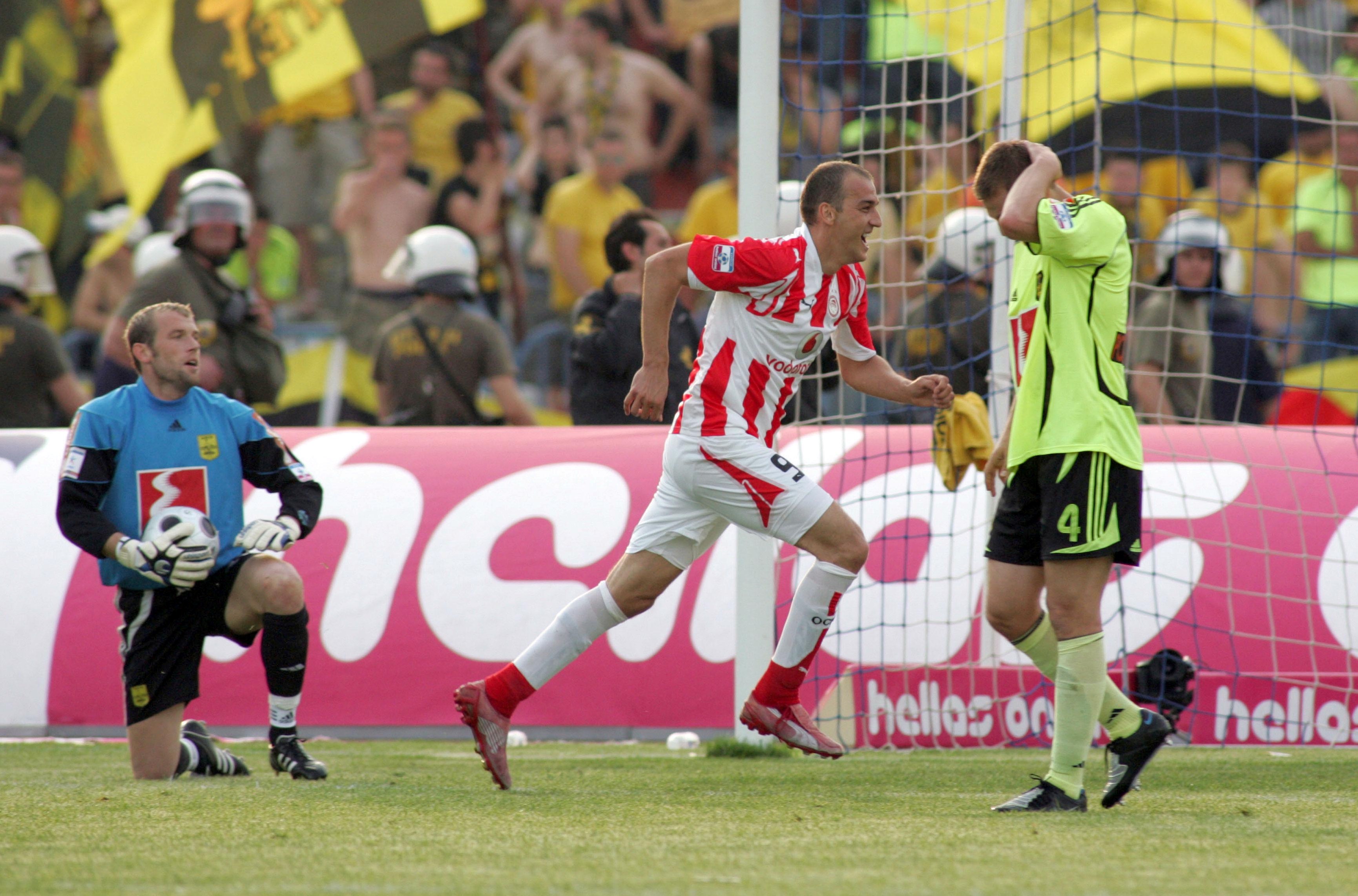 Ιστορία αγώνων Άρης – Ολυμπιακός
