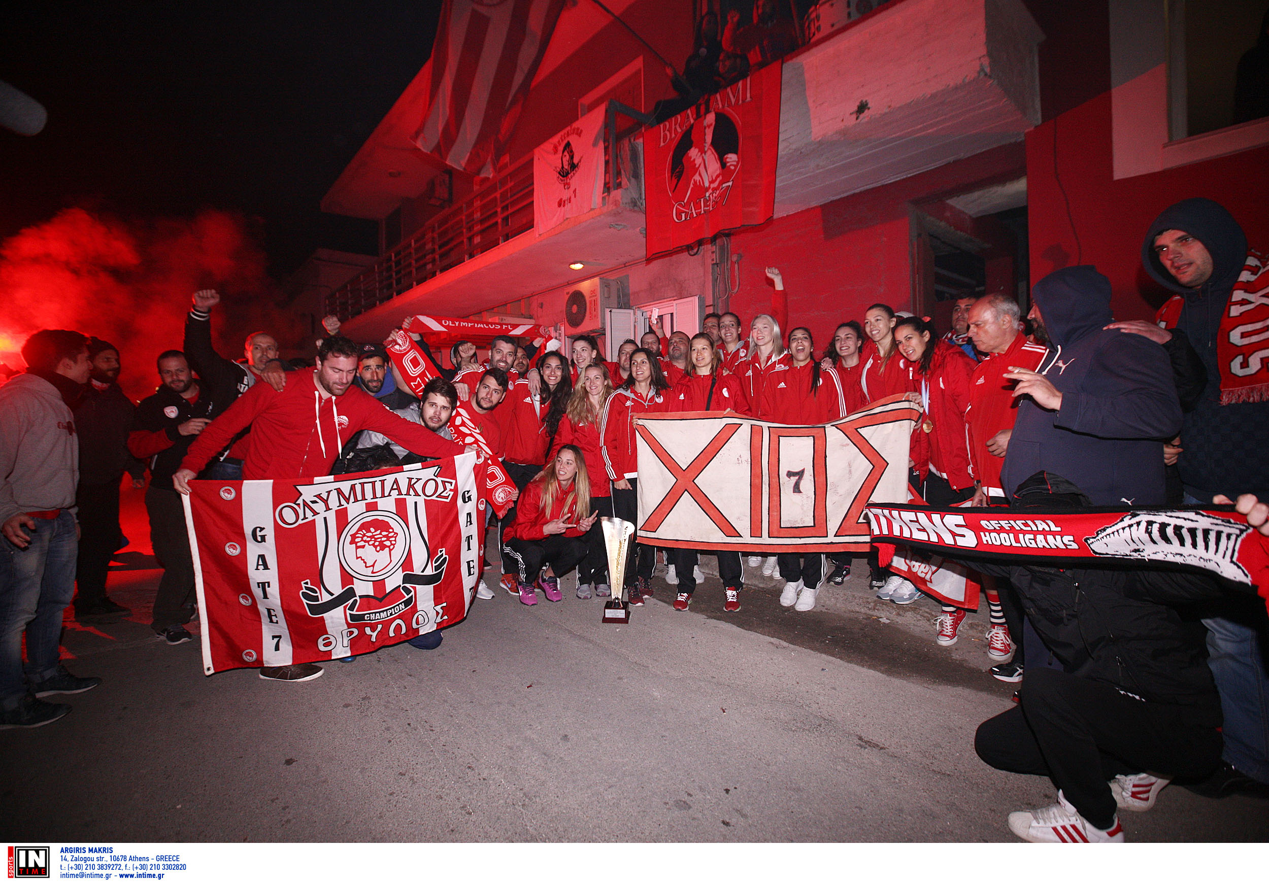 Αποθέωση των Κυπελλούχων στο σύνδεσμο της ΘΥΡΑΣ 7!