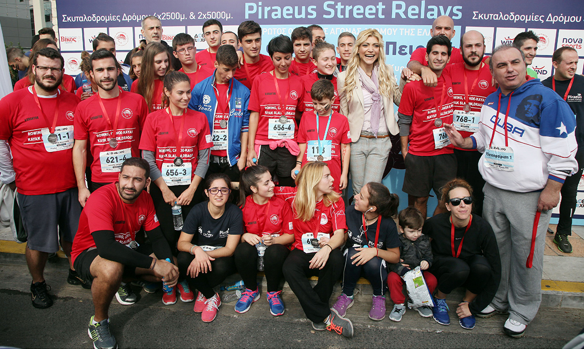 Ξανά «ερυθρόλευκα» τα «Street Relays»