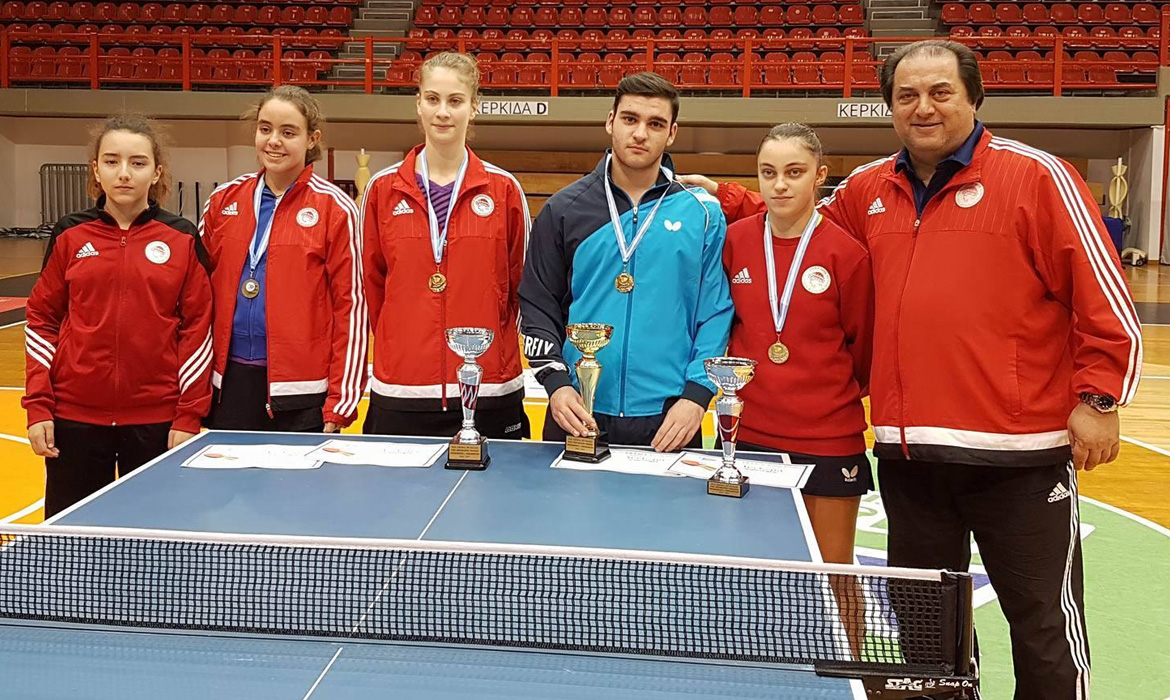 Τρία χρυσά και ένα χάλκινο!