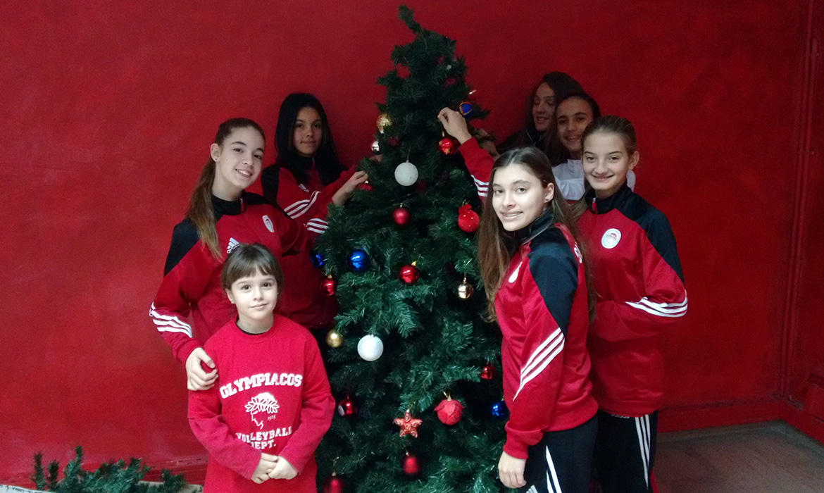 H γιορτή της ακαδημίας βόλεϊ