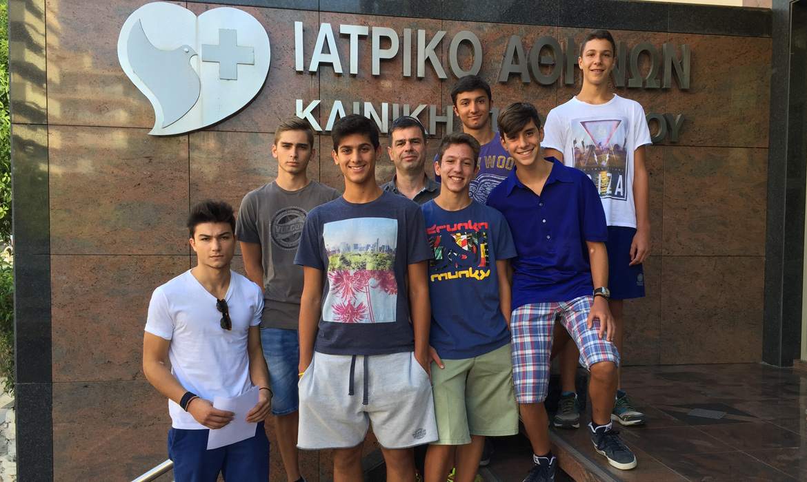 Έναρξη για τους έφηβους με εξετάσεις στο Ιατρικό Κέντρο Π. Φαλήρου