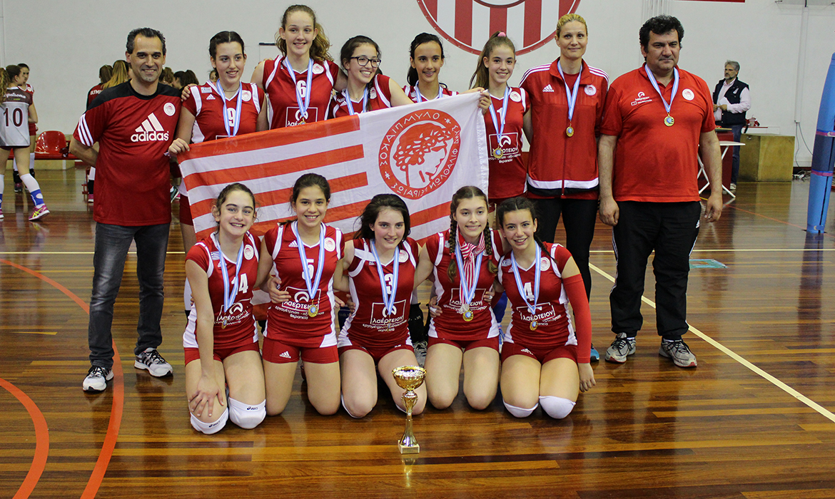 Πρωταθλήτριες ΕΣΠΕΔΑ οι Παγκορασίδες Γ’ του Ολυμπιακού!