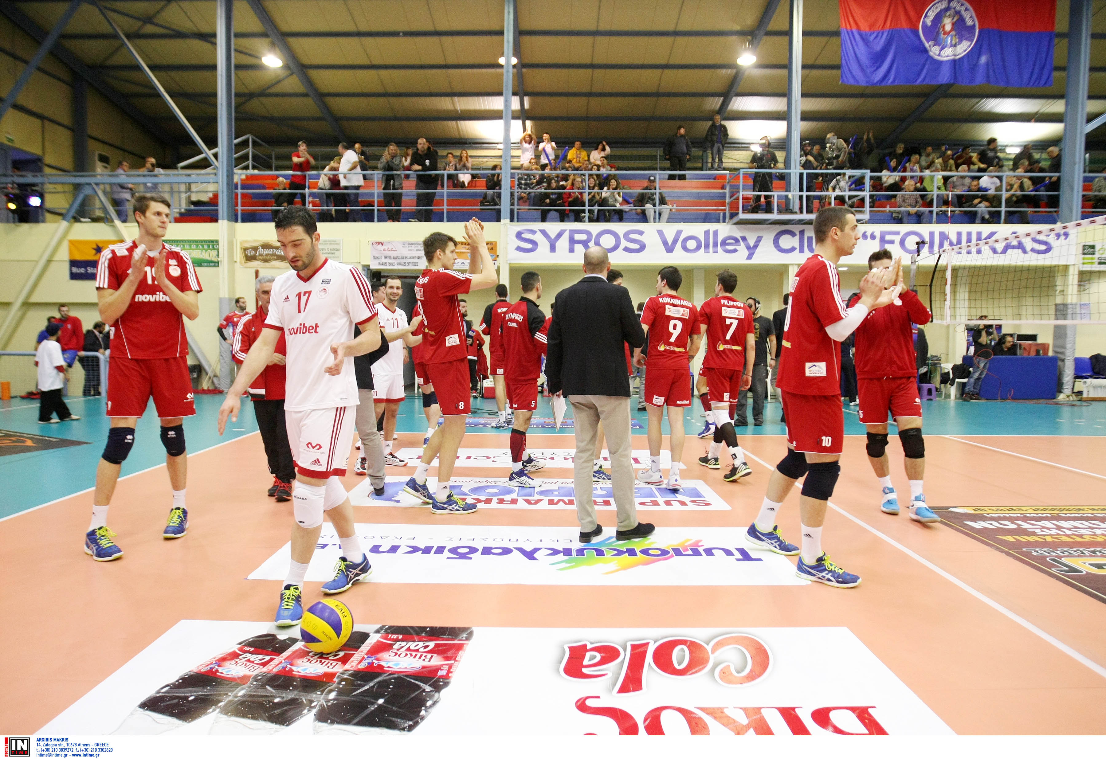 Επιβλητικός Ολυμπιακός προκρίθηκε στον Τελικό!