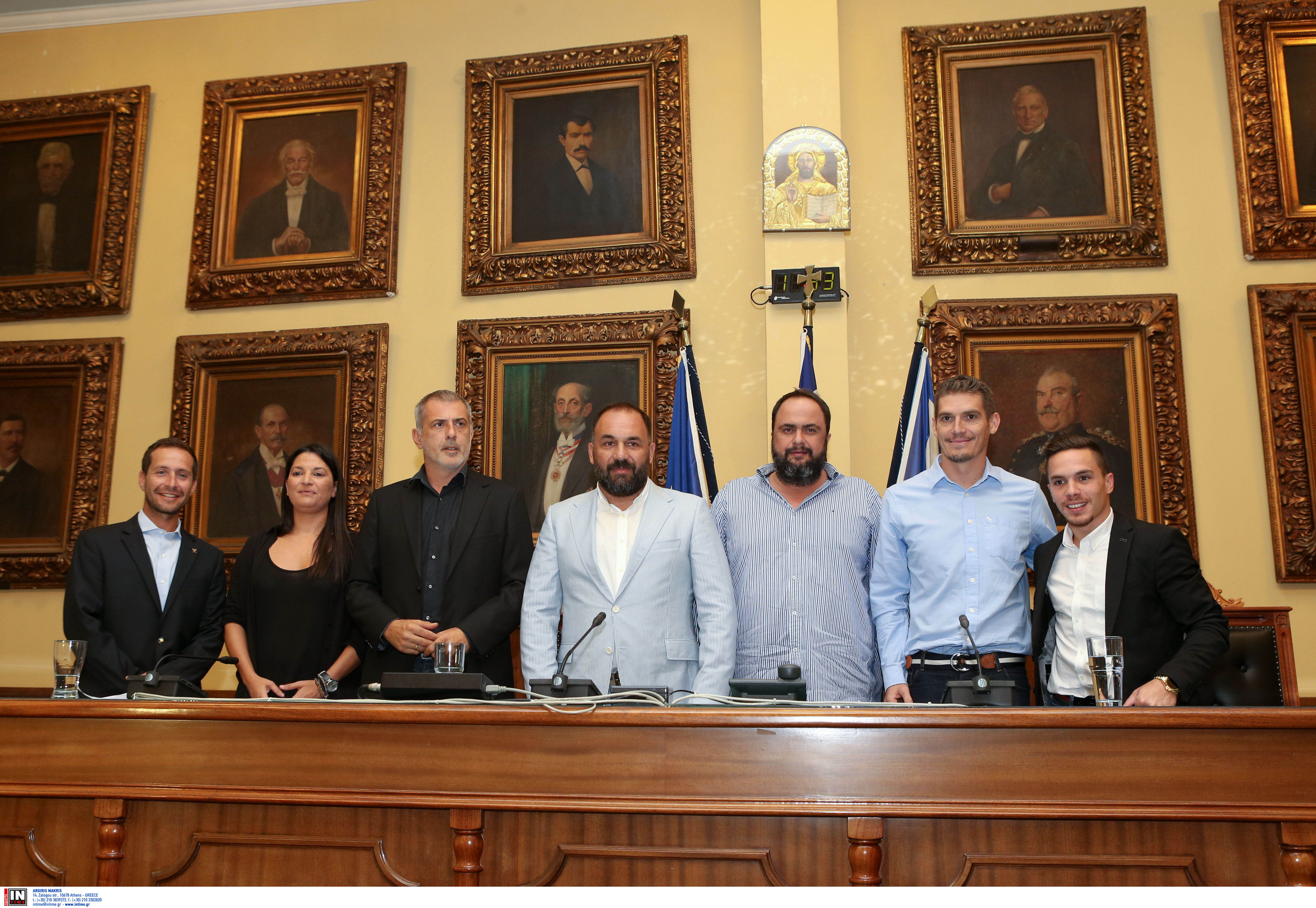 Oλυμπιακός και Πειραιάς τίμησαν τους Ολυμπιονίκες μας!