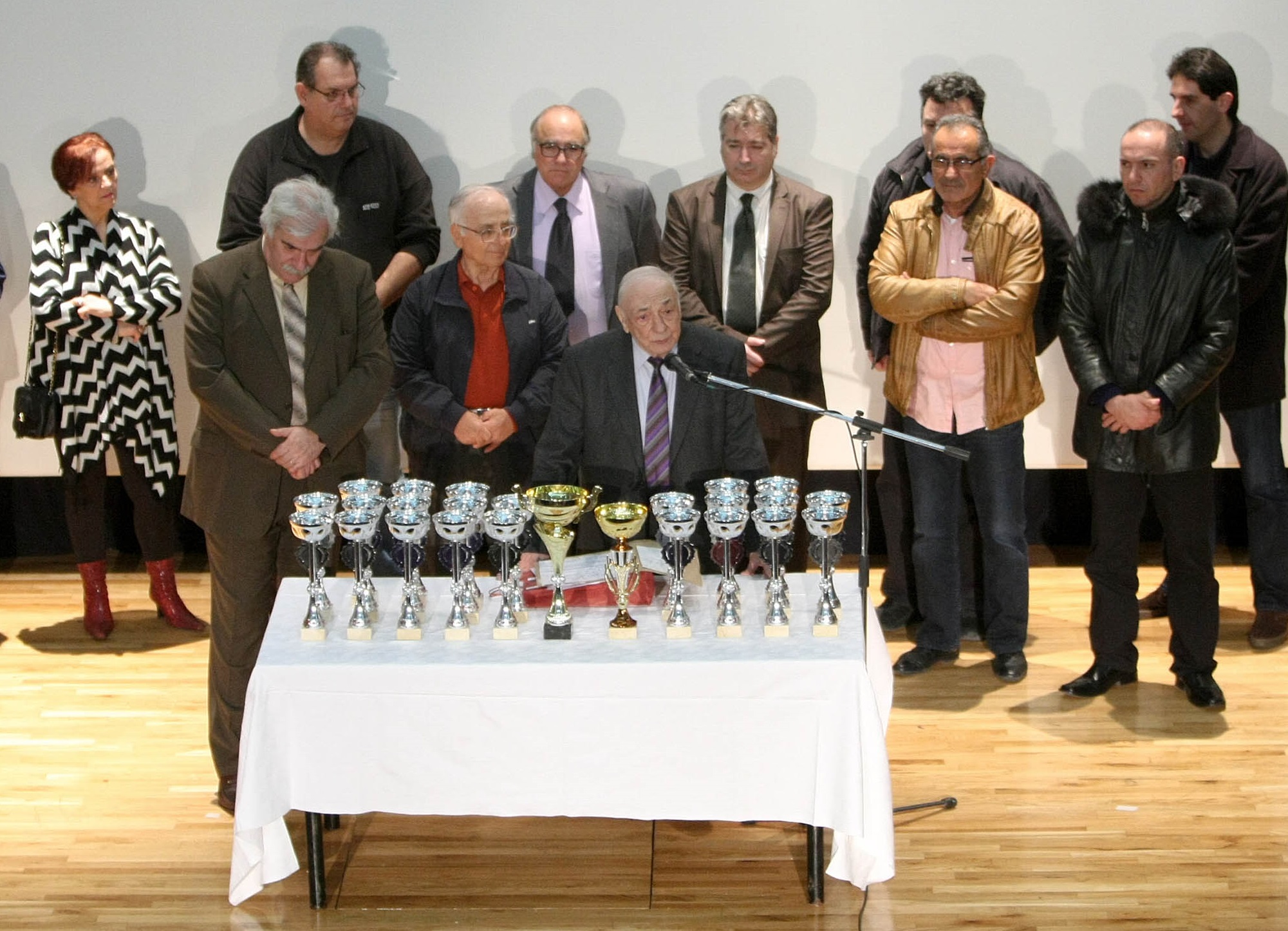 ΒΑΓΓΕΛΗΣ ΜΑΡΙΝΑΚΗΣ: Τιμήθηκε από την ΠΕΦΟ