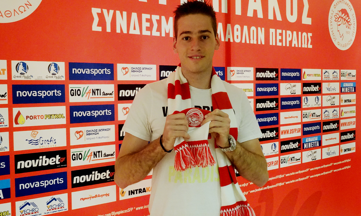 Ο Νίκος Δεληπρίμης στον Ολυμπιακό