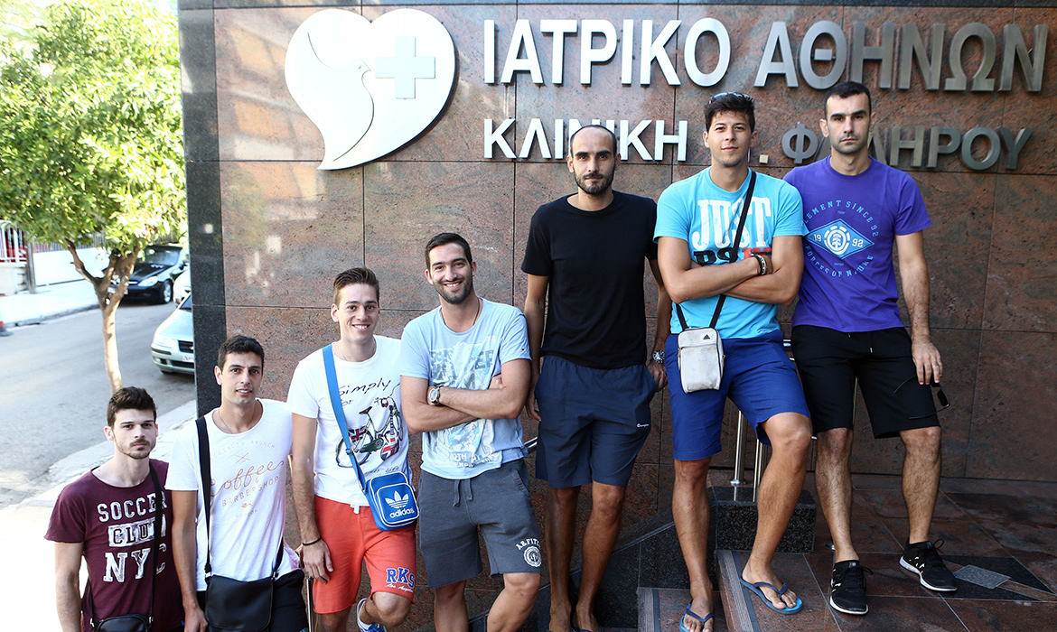 Ιατρικά τεστ για τα τμήματα βόλεϊ ανδρών και νεανίδων