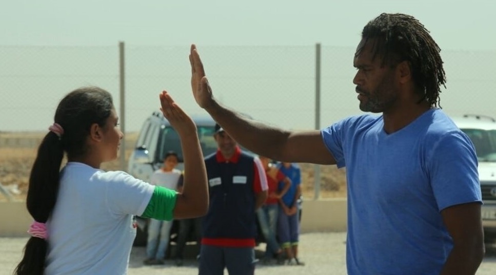 Παρών στο House of Sports προσφύγων στην Ιορδανία