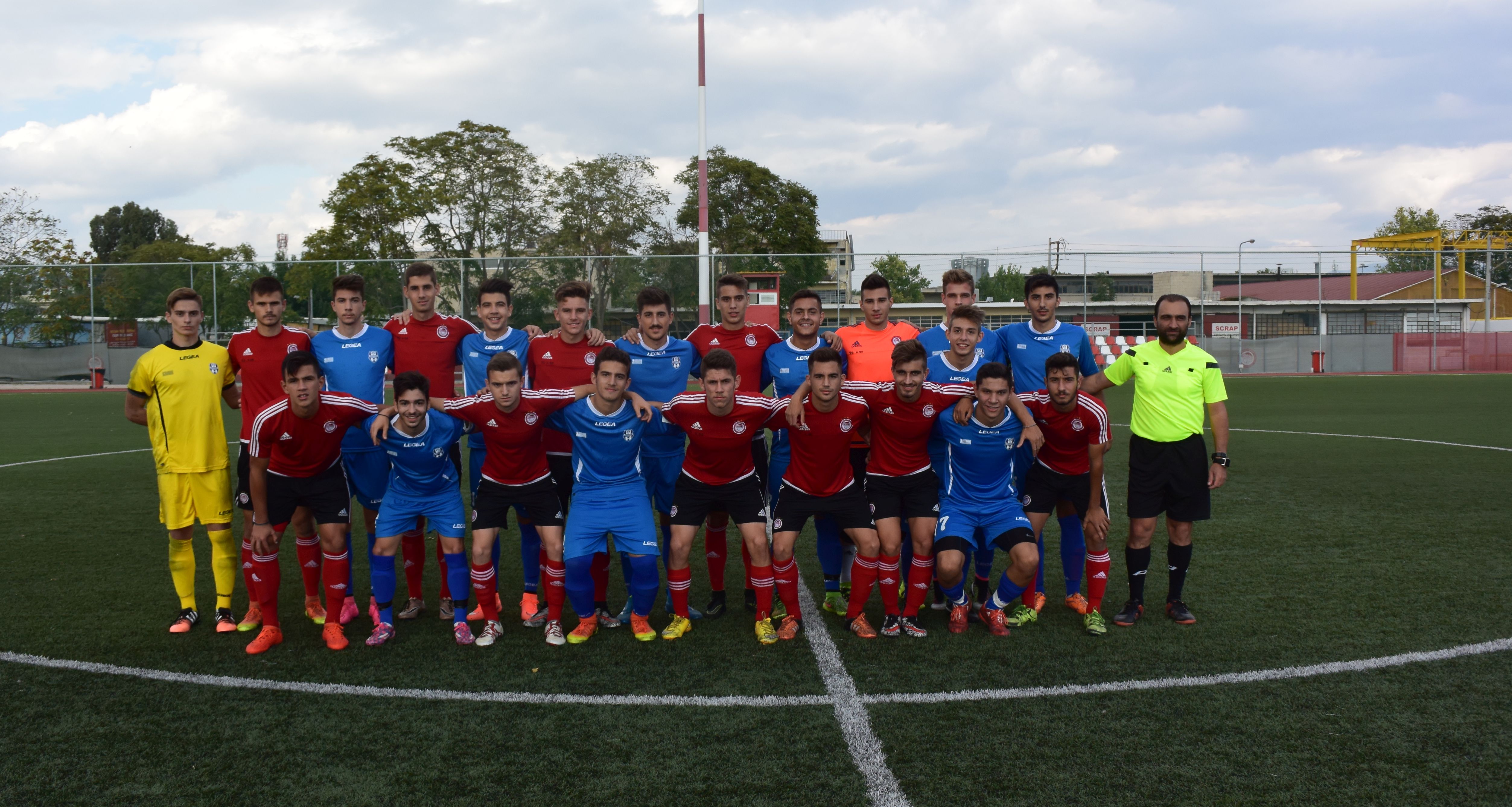 Κ-20: Ολυμπιακός-Απόλλων Σμύρνης 4-1