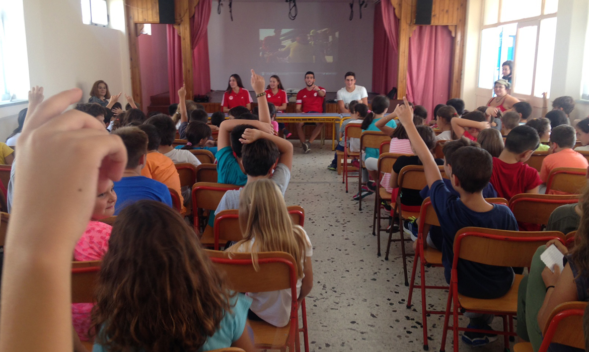 Οι «ερυθρόλευκες» δράσεις για την Πανελλήνια Ημέρα Σχολικού Αθλητισμού!