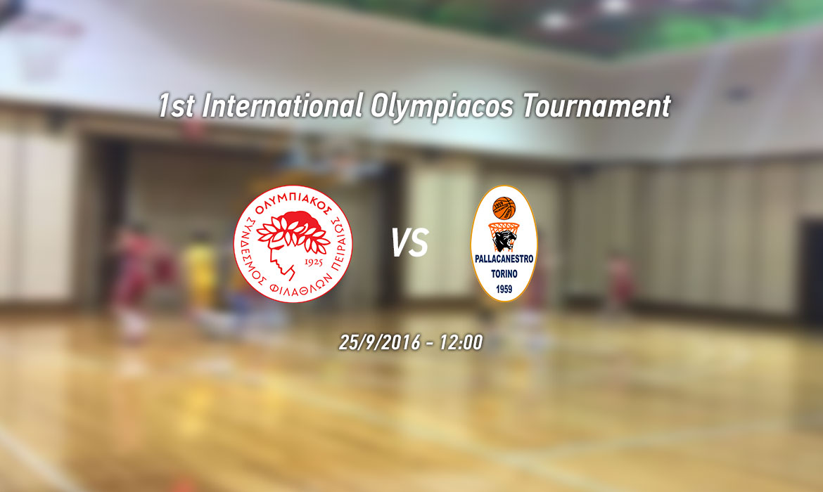 Olympiacos – Pallacanestro Torino (12:00, Live Streaming)