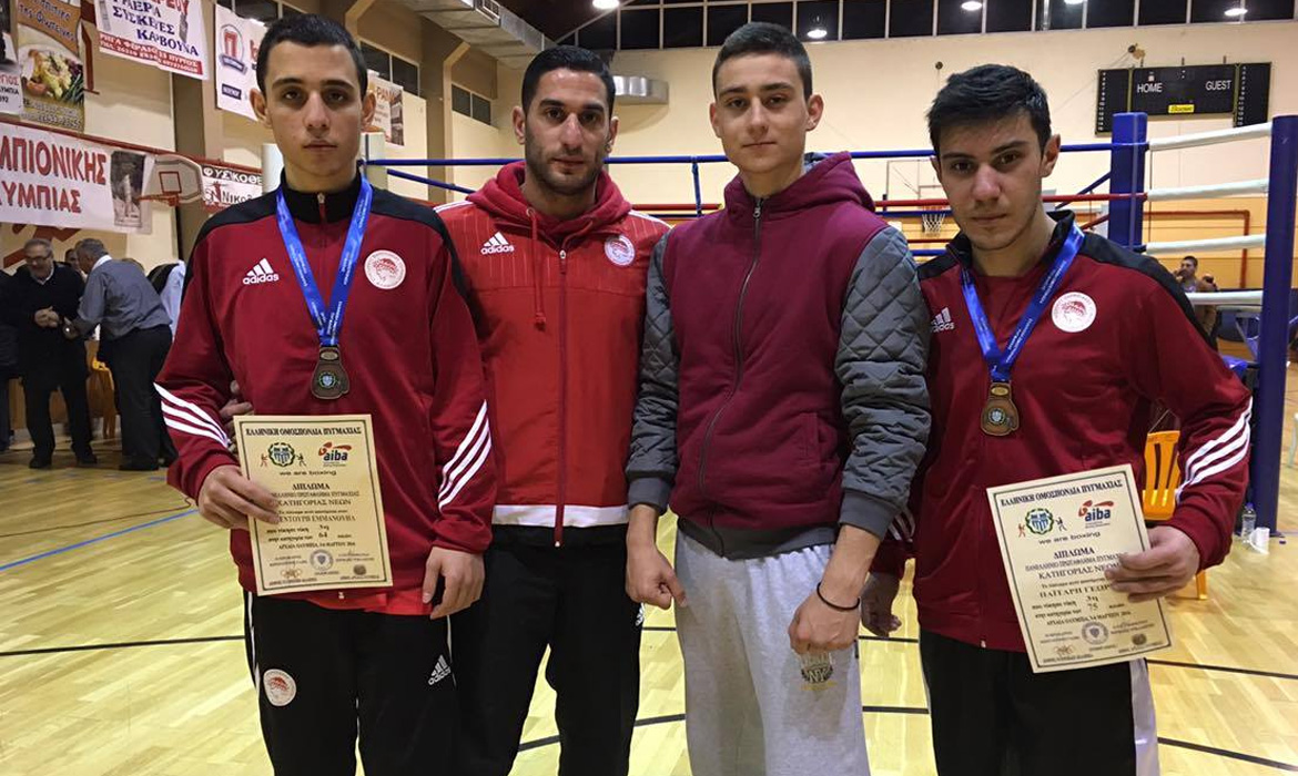 Δυο χάλκινα το τμήμα Πυγμαχίας!