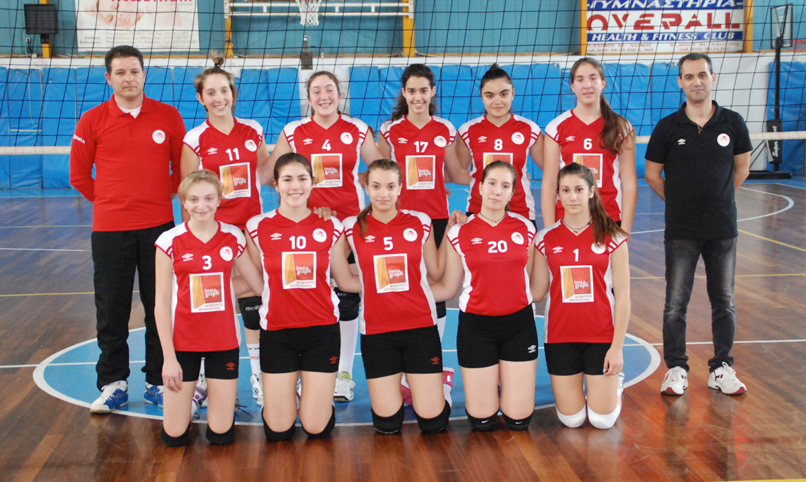 Το πρόγραμμα της Ακαδημίας βόλεϊ.