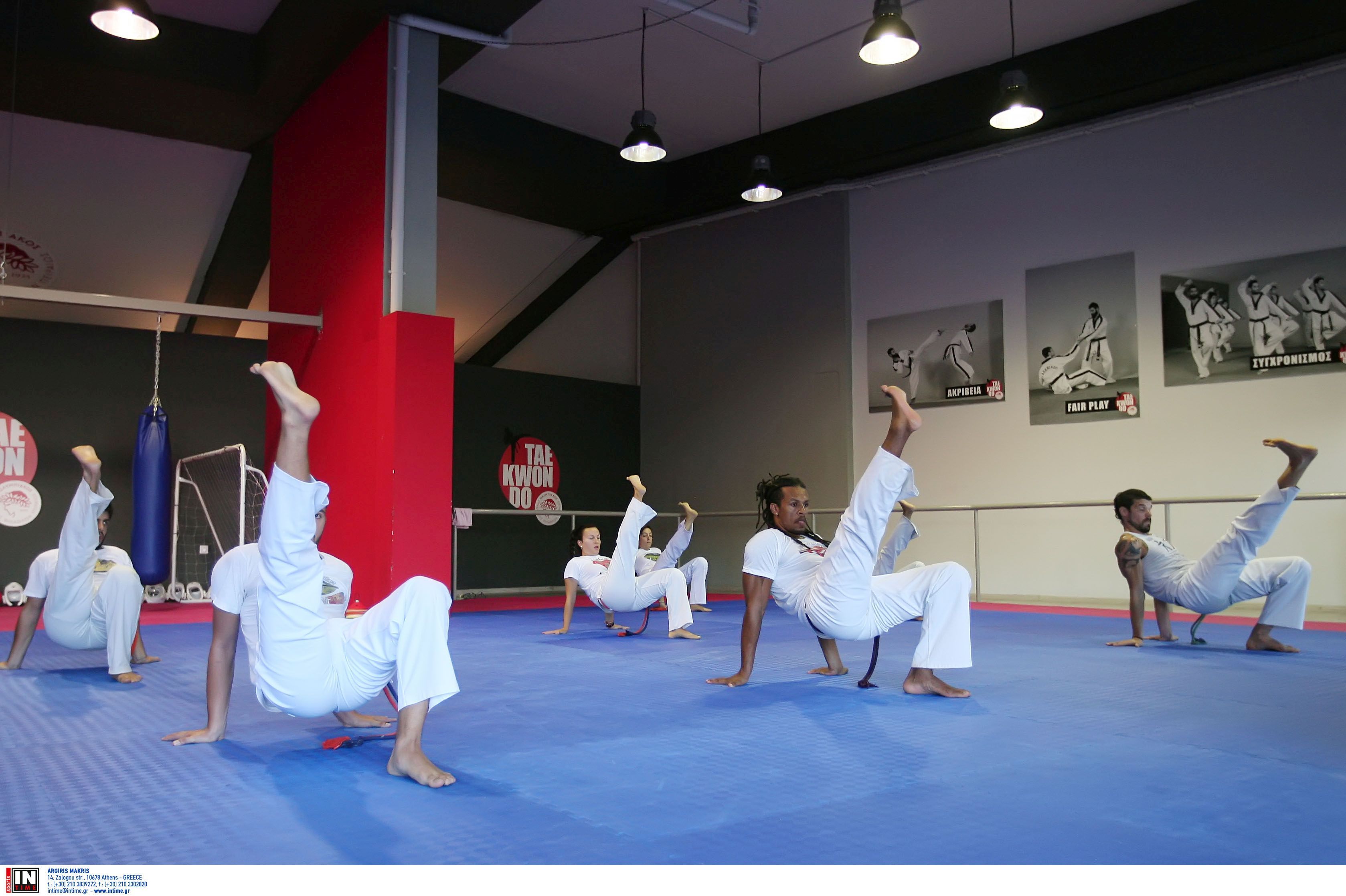 Η Καποέιρα στο πρόγραμμα των Πολεμικών Τεχνών του Ολυμπιακού