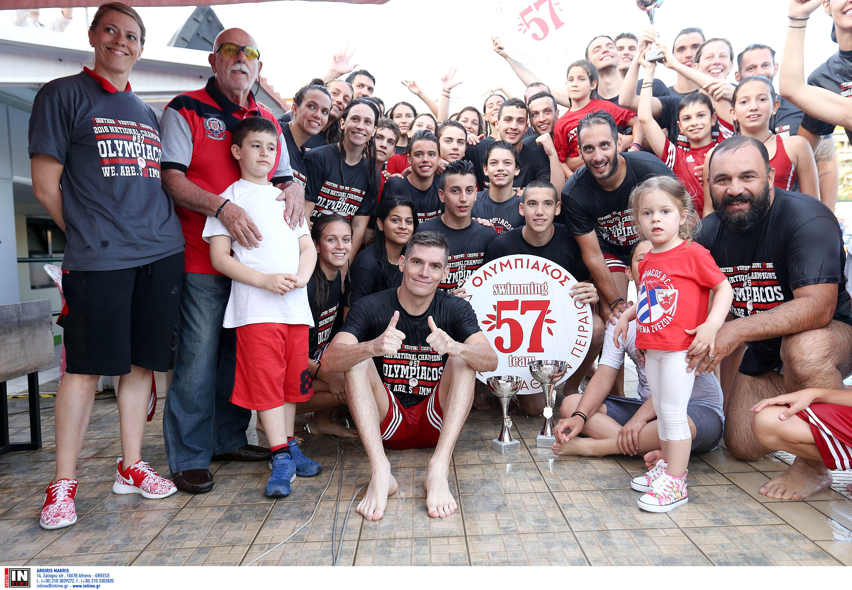 Θρύλε της πισίνας Ολυμπιακέ!