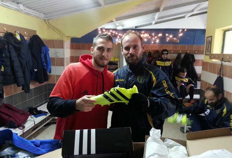 Ο Φορτούνης δίπλα στην ομάδα των Μετεώρων!