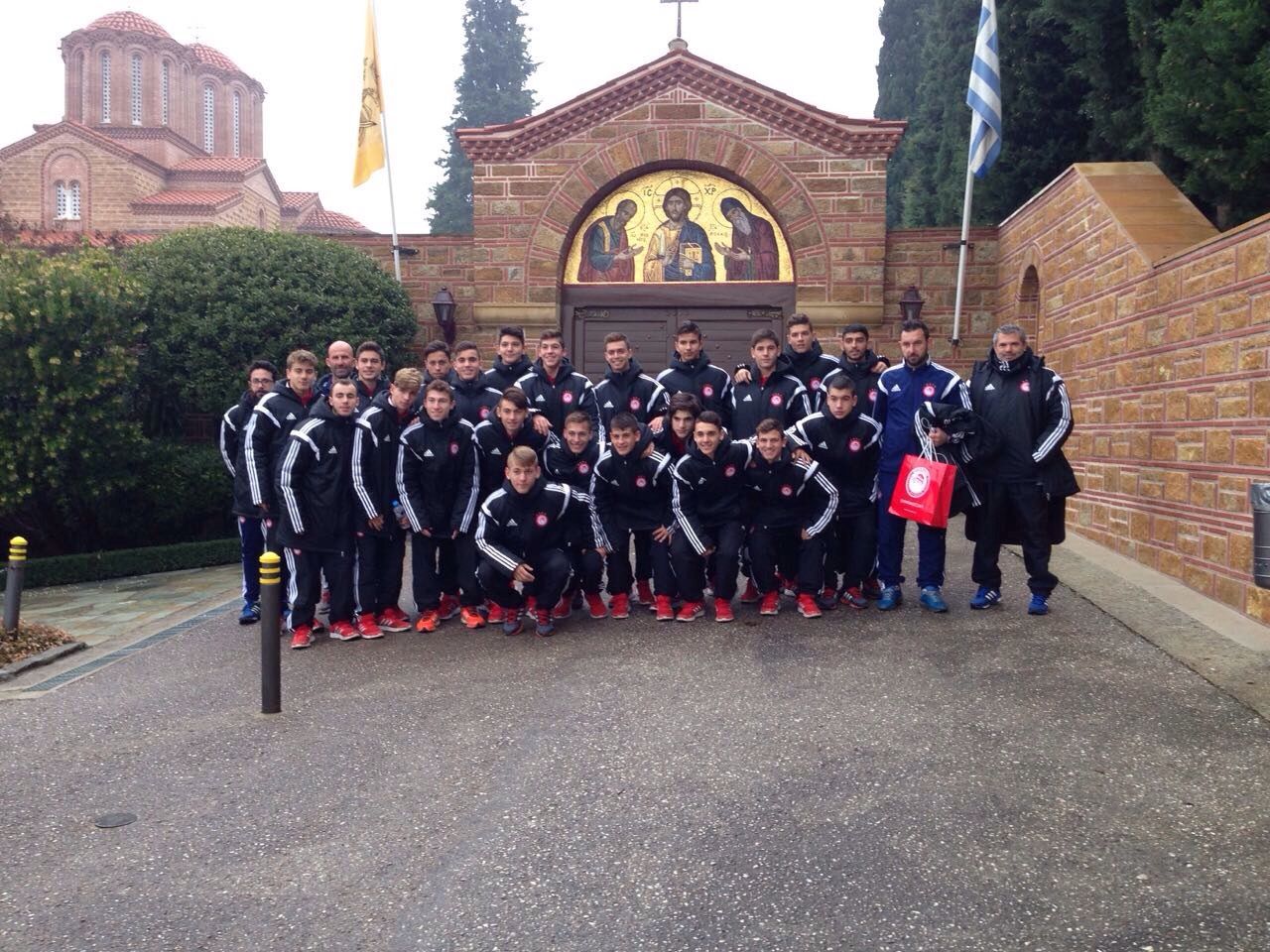 Επίσκεψη στη Σχολή Θεσσαλονίκης και στο Μοναστήρι του Αγίου Ιωάννη Θεολόγου