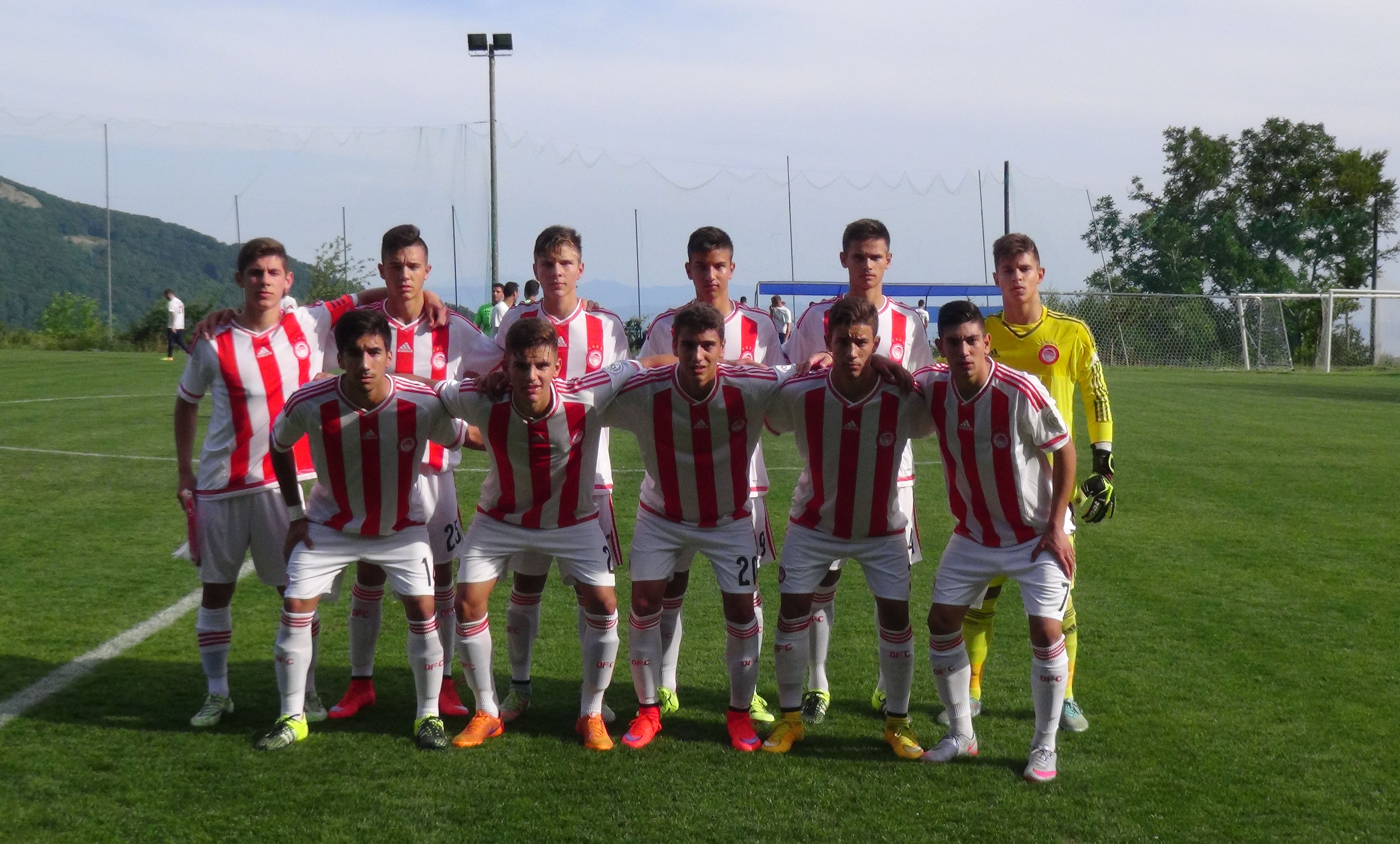 Κ-17: Ολυμπιακός-Απόλλων Λάρισας 4-0