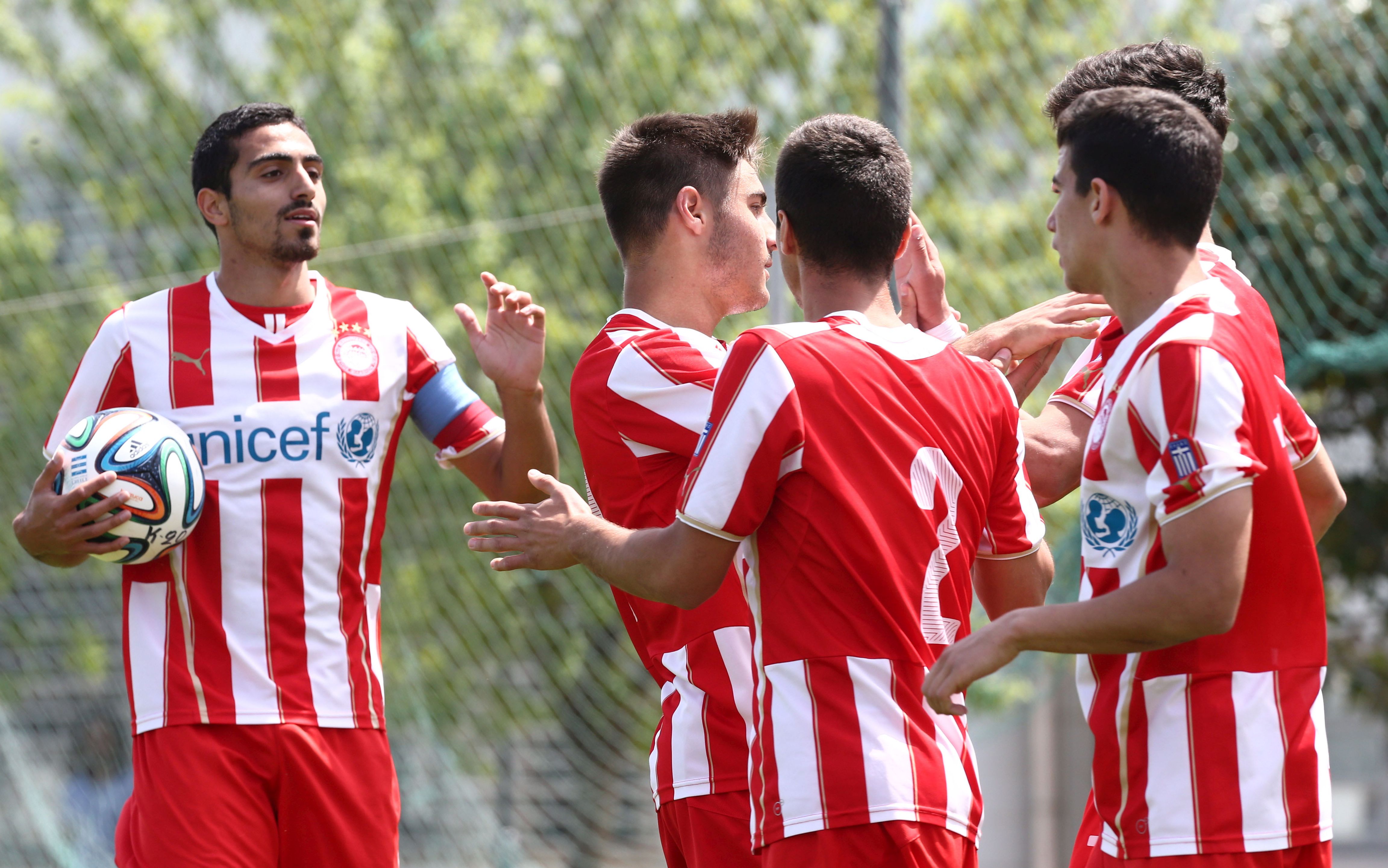 Κ-20: Ολυμπιακός-Λεβαδειακός 5-0