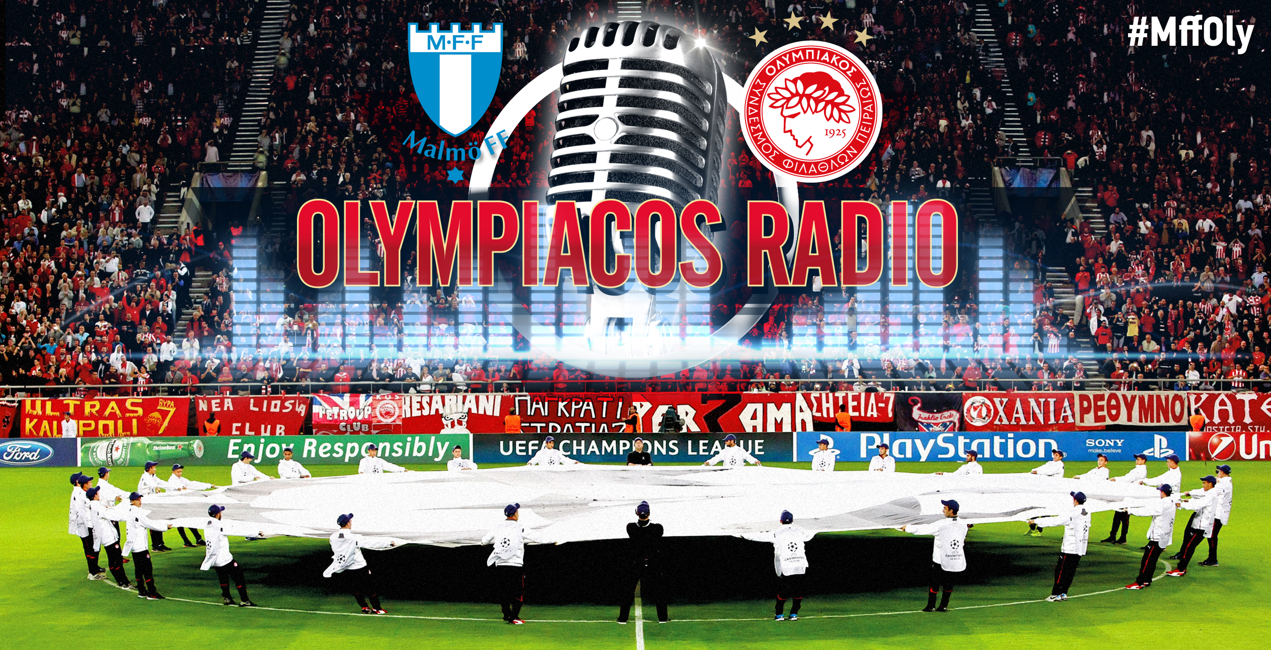 Μάλμε – Ολυμπιακός από το Olympiacos Web Radio