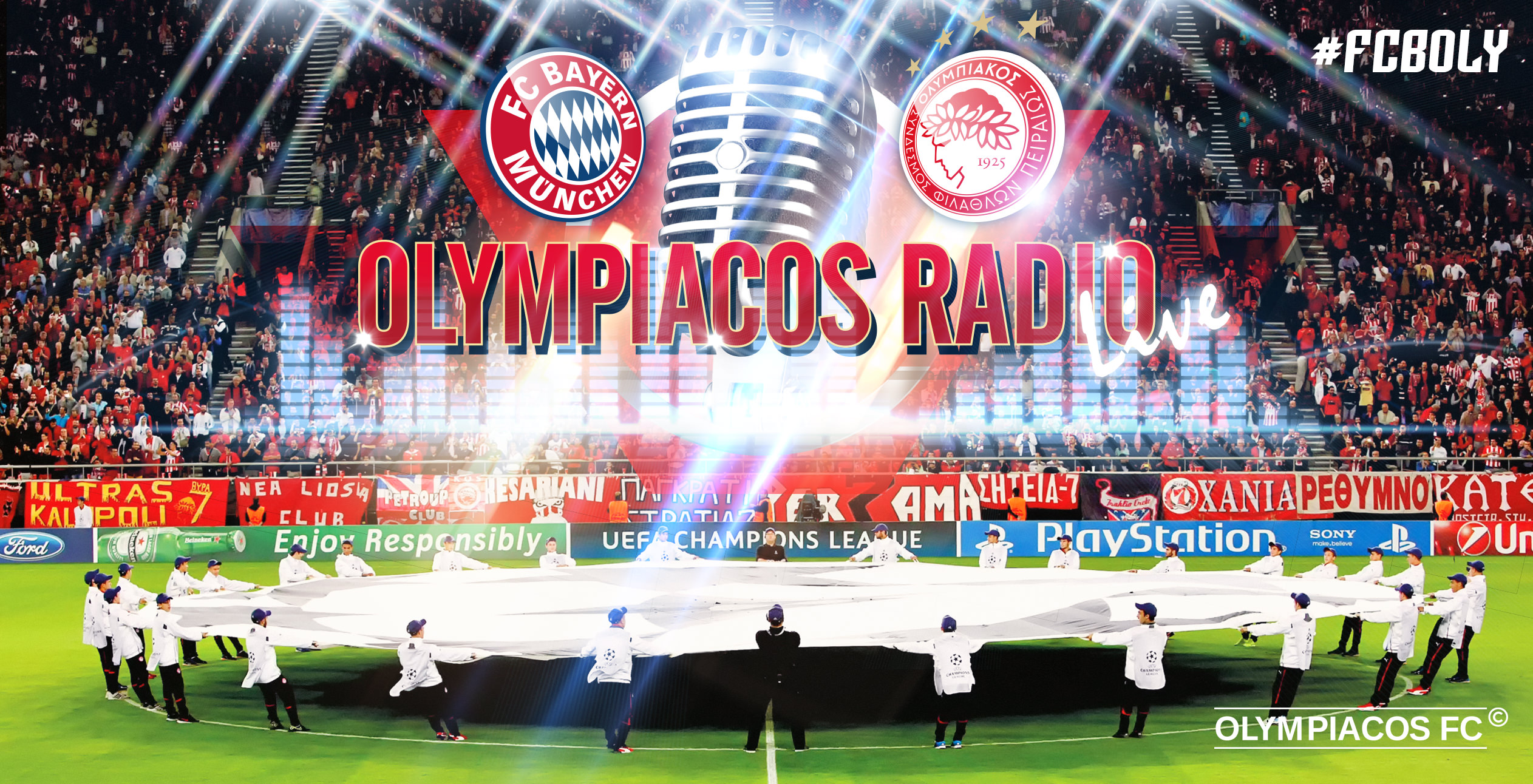 Mπάγερν Μ.- Ολυμπιακός από το Olympiacos Web Radio