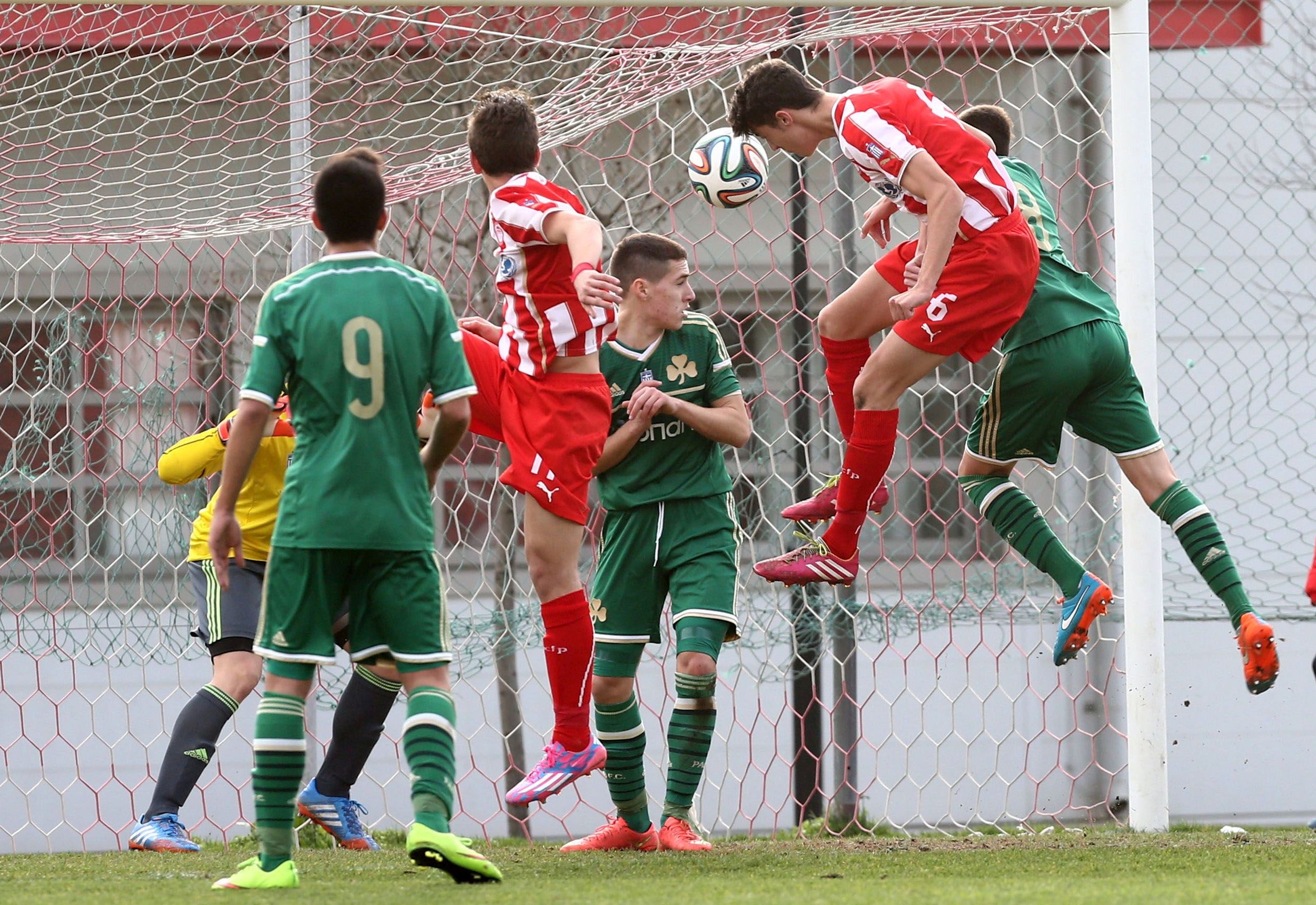 Κ-17: Ολυμπιακός-Παναθηναϊκός 1-0