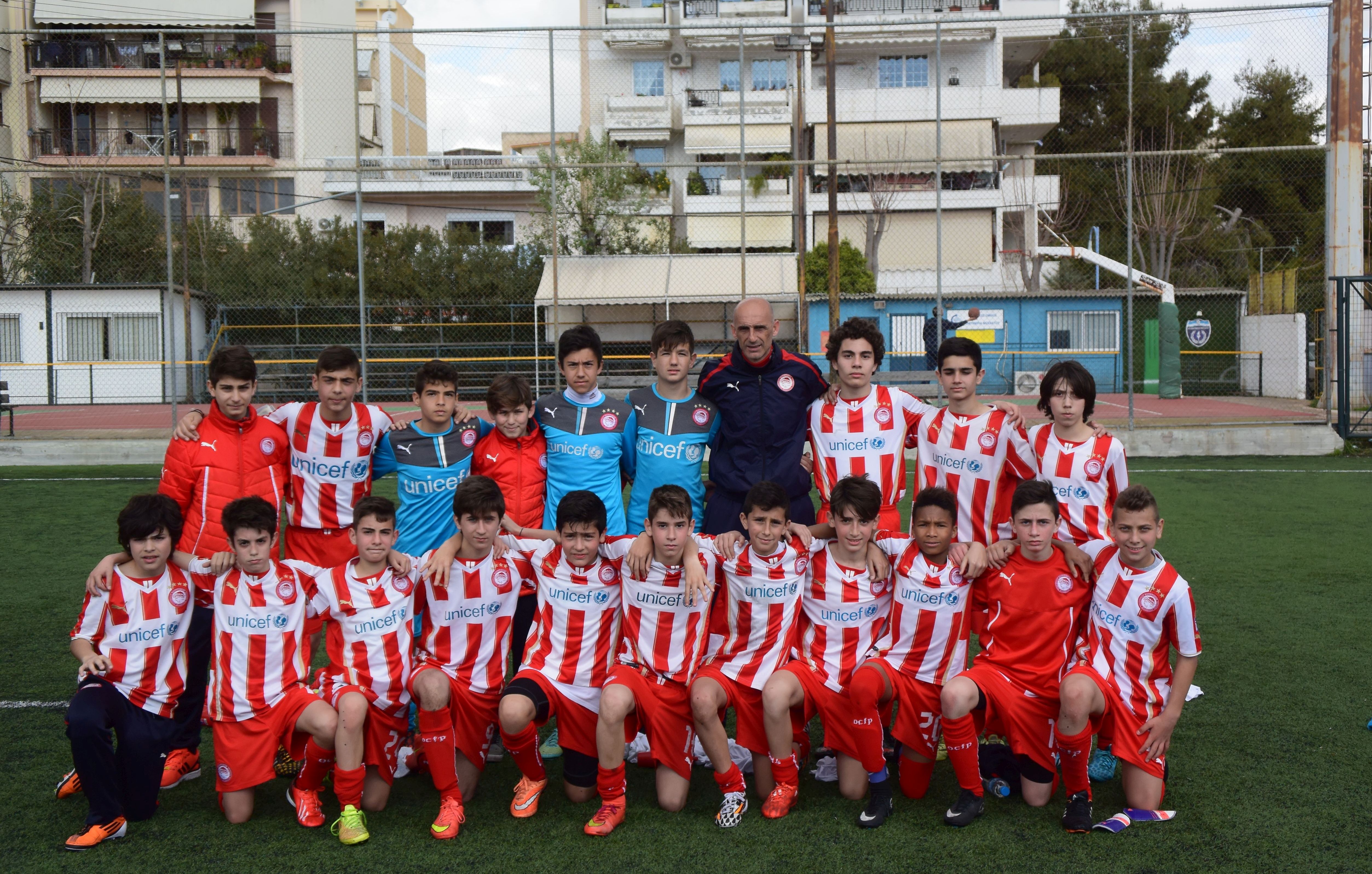 Κ-13: Ολυμπιακός-Παναθηναϊκός 7-0