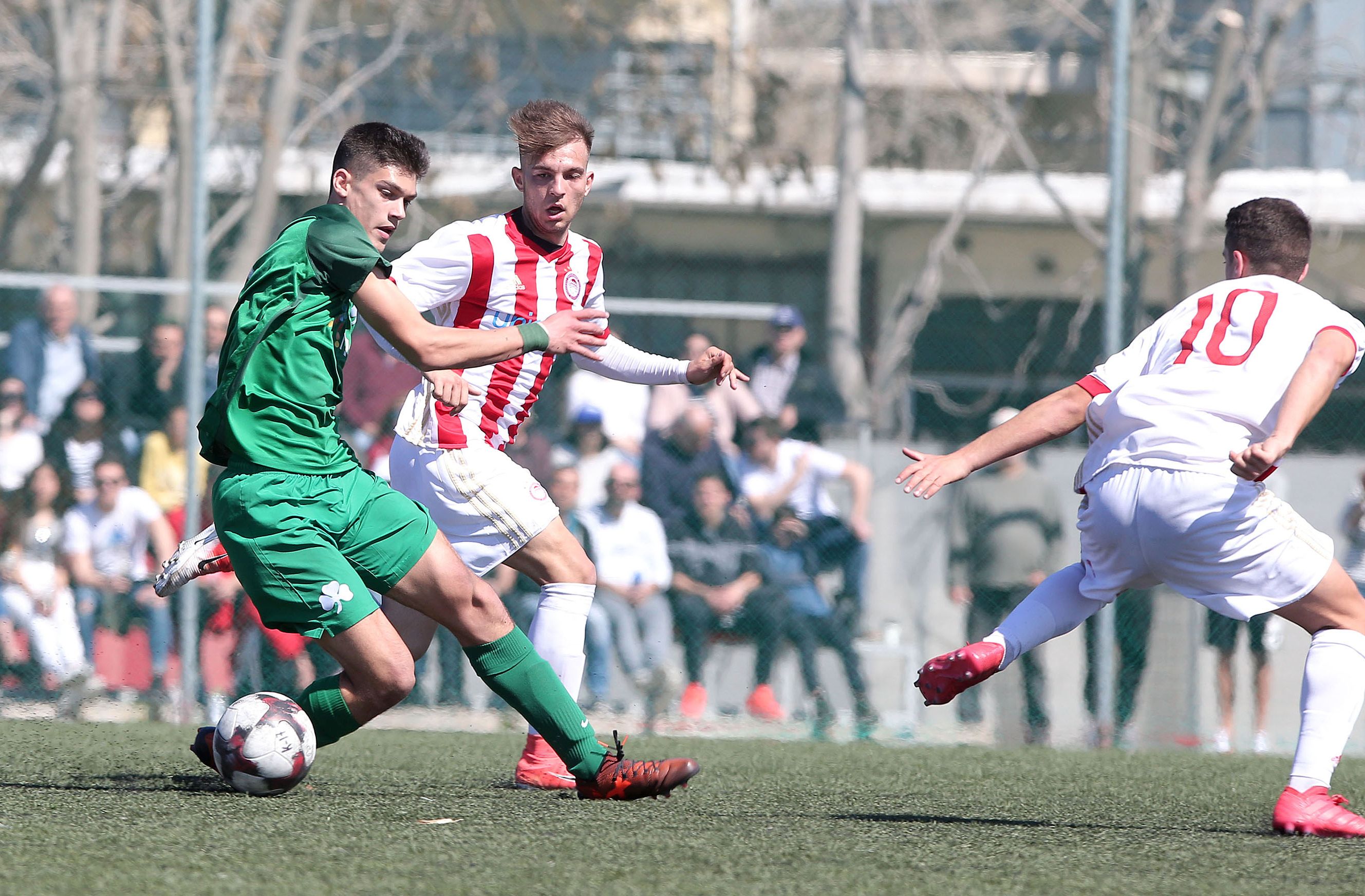 SL Κ-17: Ολυμπιακός-Παναθηναϊκός 1-1