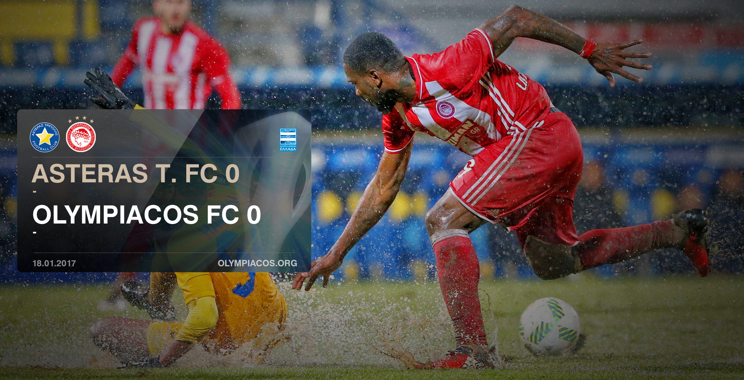 Asteras Tripolis – Olympiacos 0-0