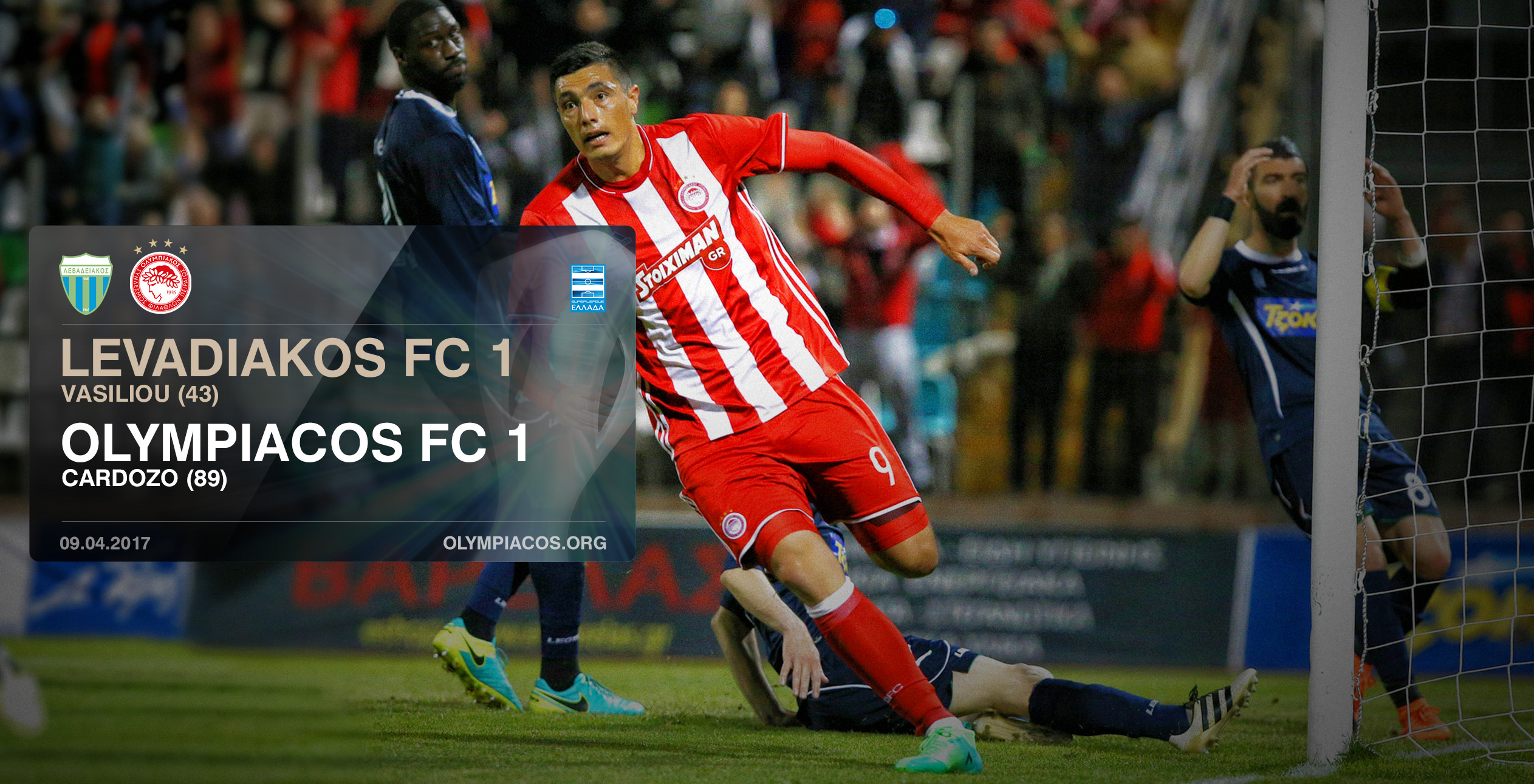 Levadiakos – Olympiacos 1-1