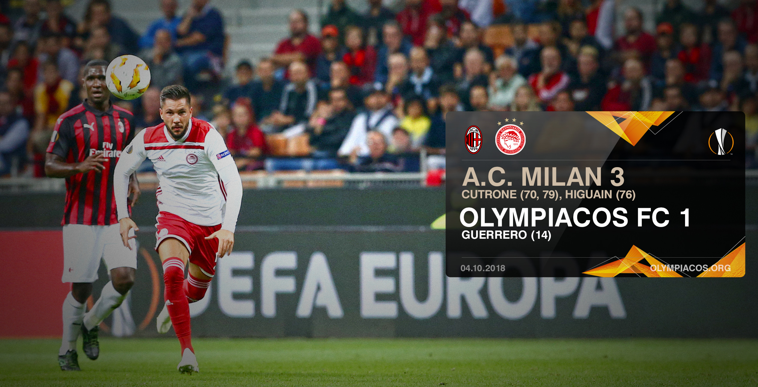 AC Milan – Olympiacos 3-1