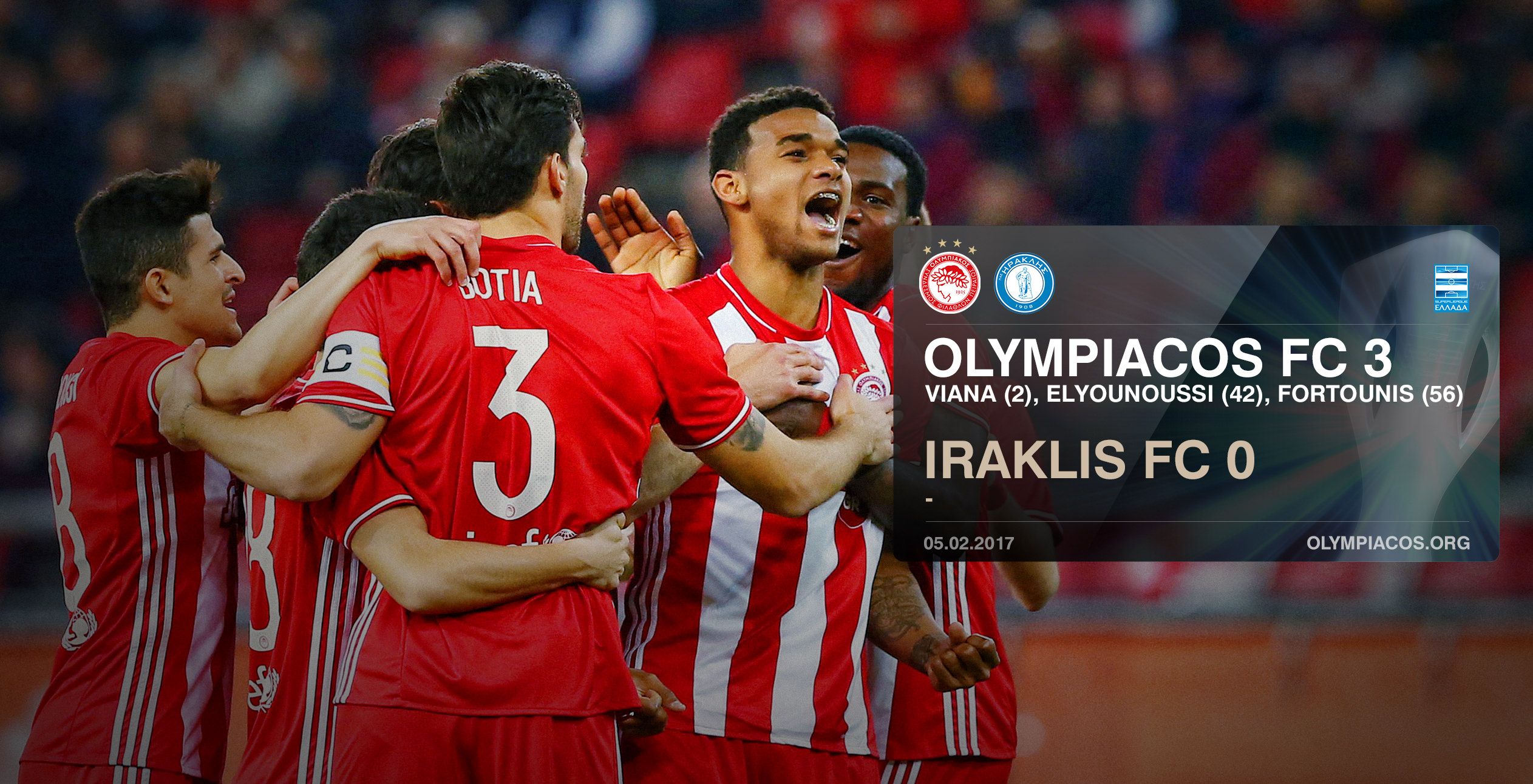 A delivering and impressive Olympiacos