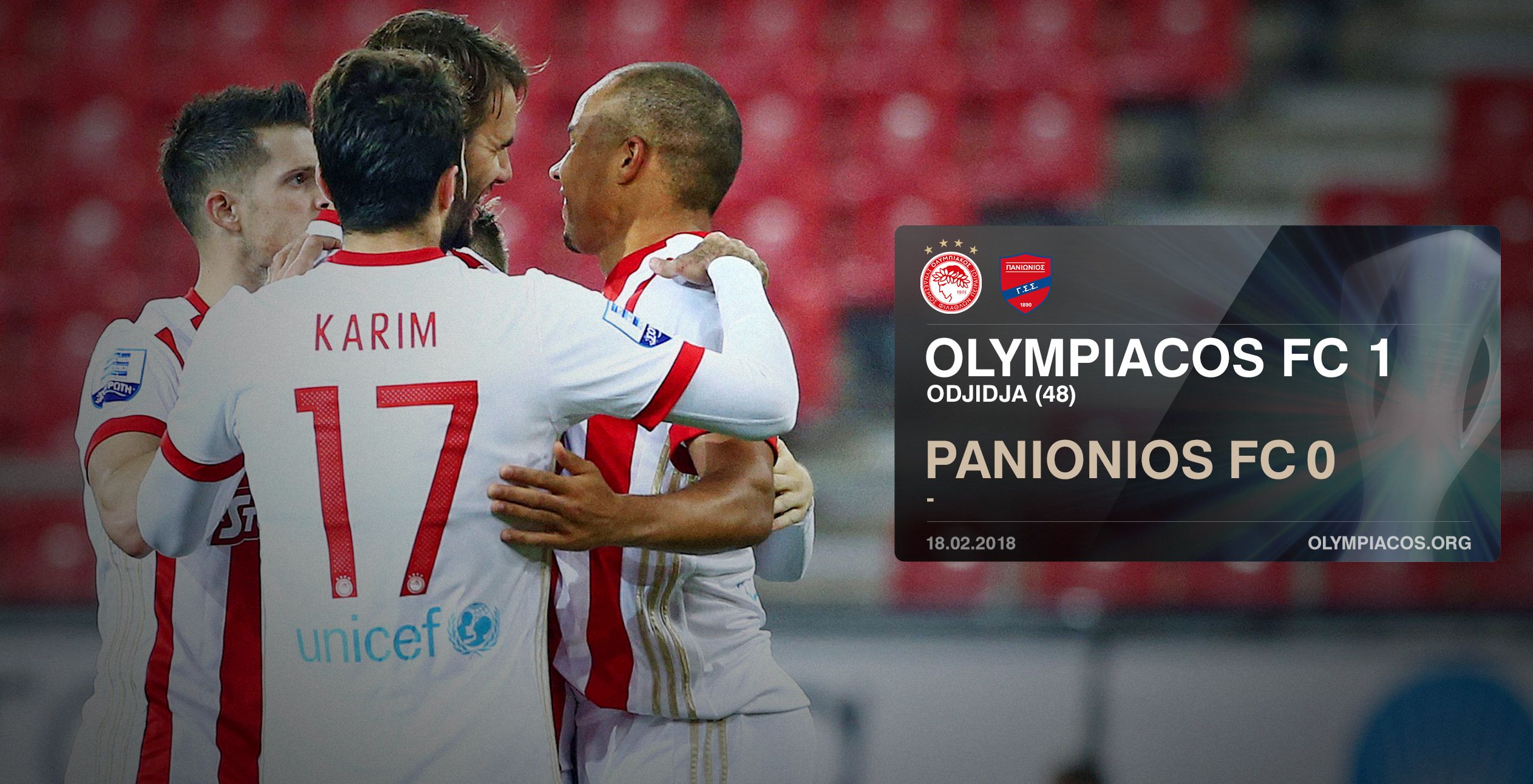 Olympiacos – Panionios 1-0