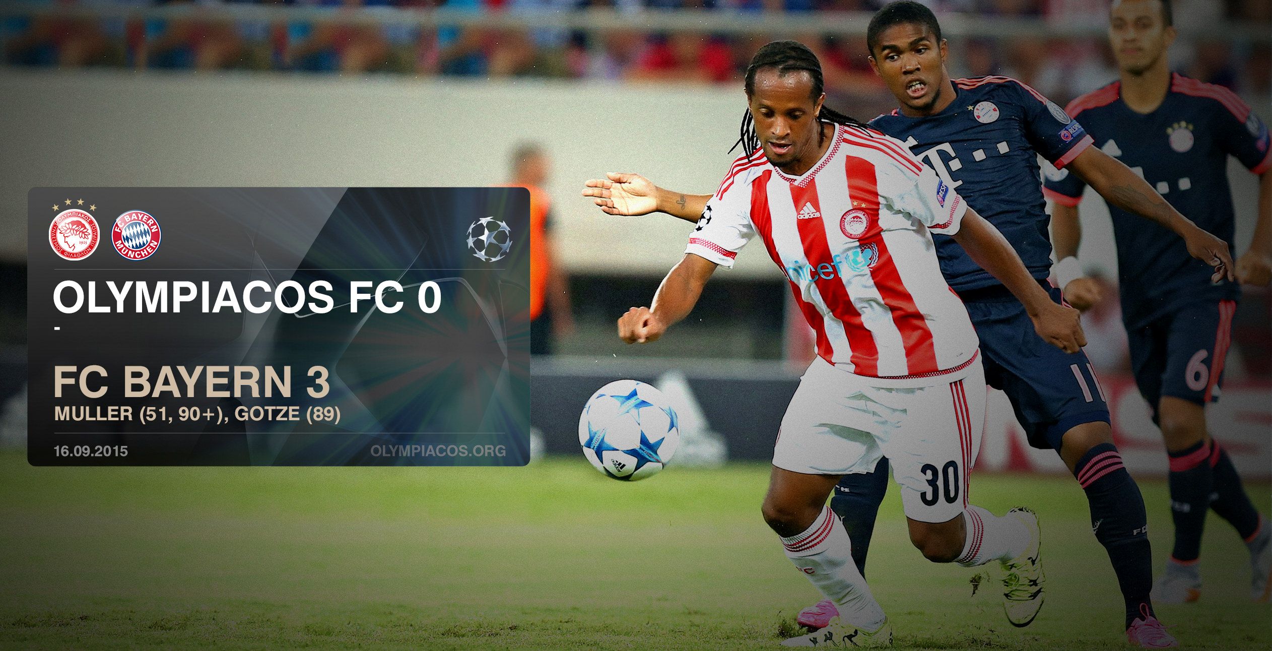 Olympiacos – Bayern Munchen 0-3