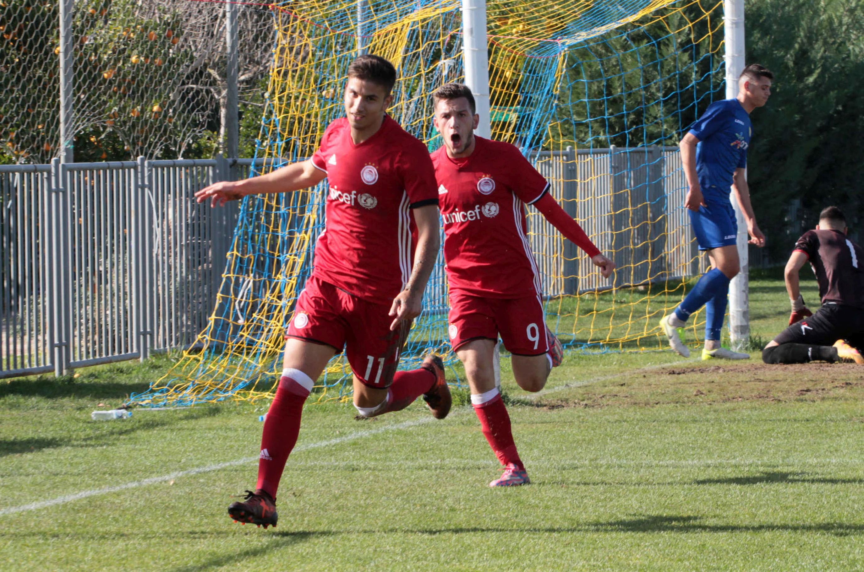 SL U20: Παναιτωλικός-Ολυμπιακός 0-2