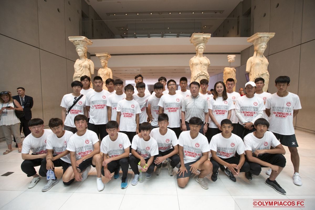 Beijing Enterprise FC U-17 meets the Greek civilization!