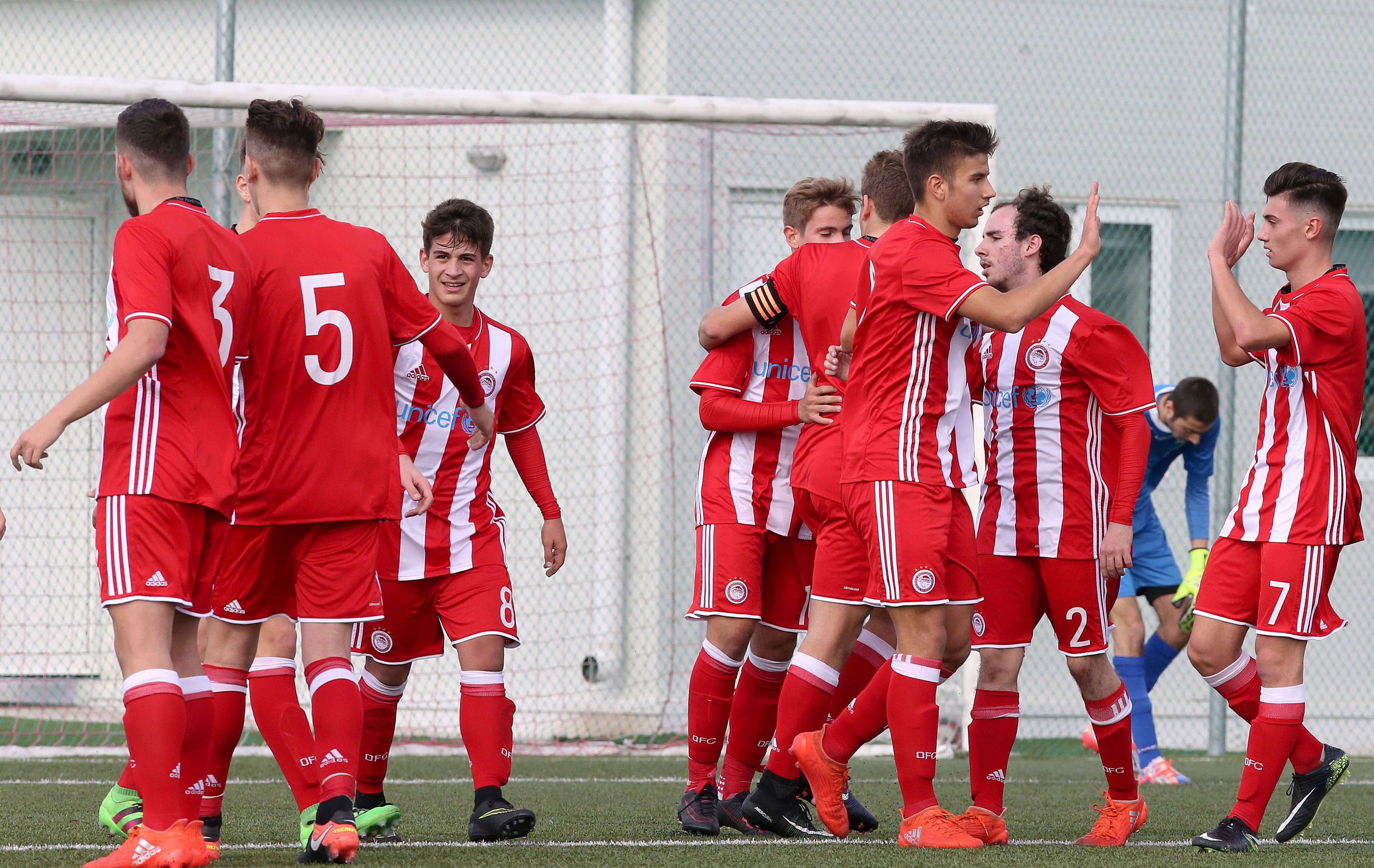 Κ-17: Πλατανιάς-Ολυμπιακός 0-3