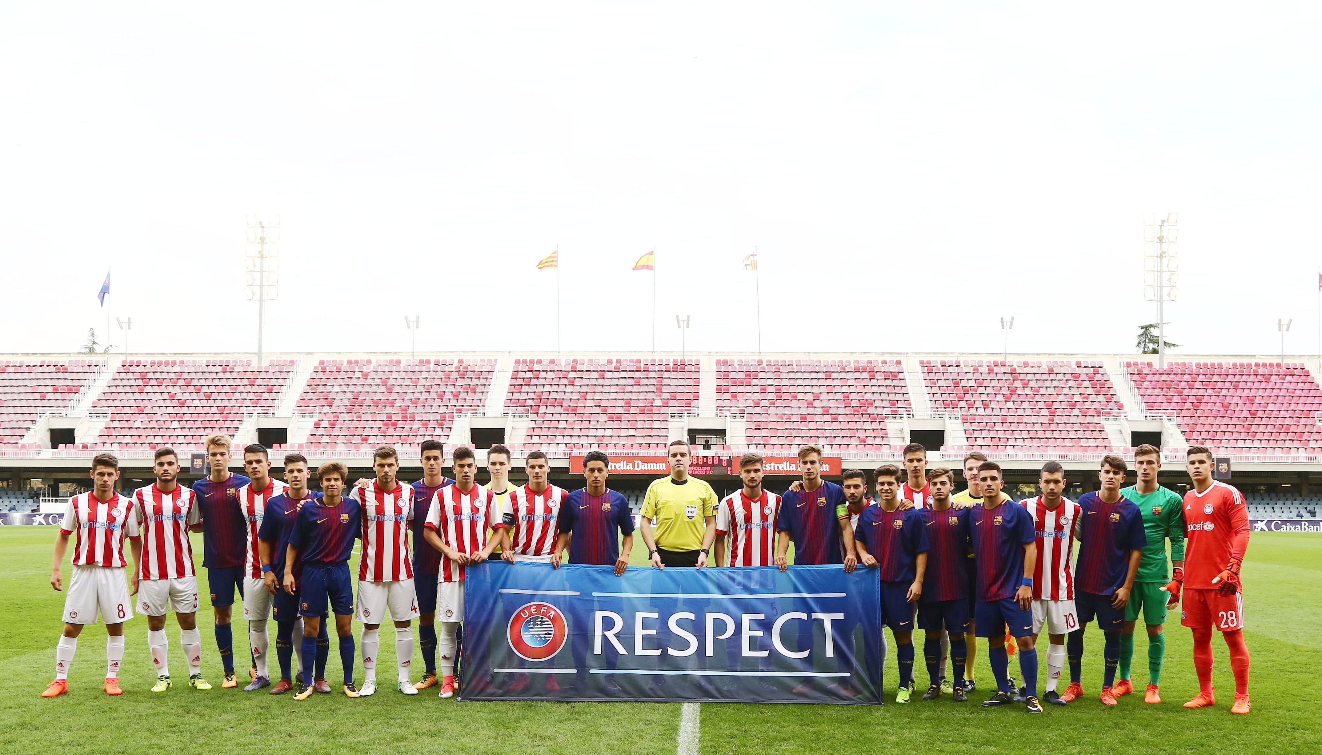 Youth League: Μπαρτσελόνα-Ολυμπιακός 5-0