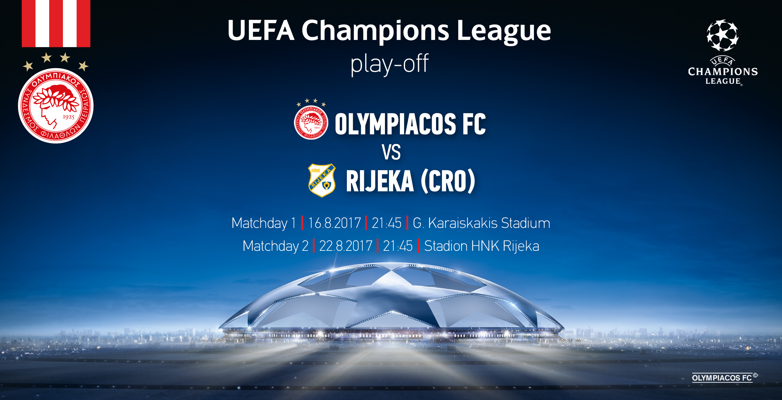 Η Ριέκα στο δρόμο του Θρύλου