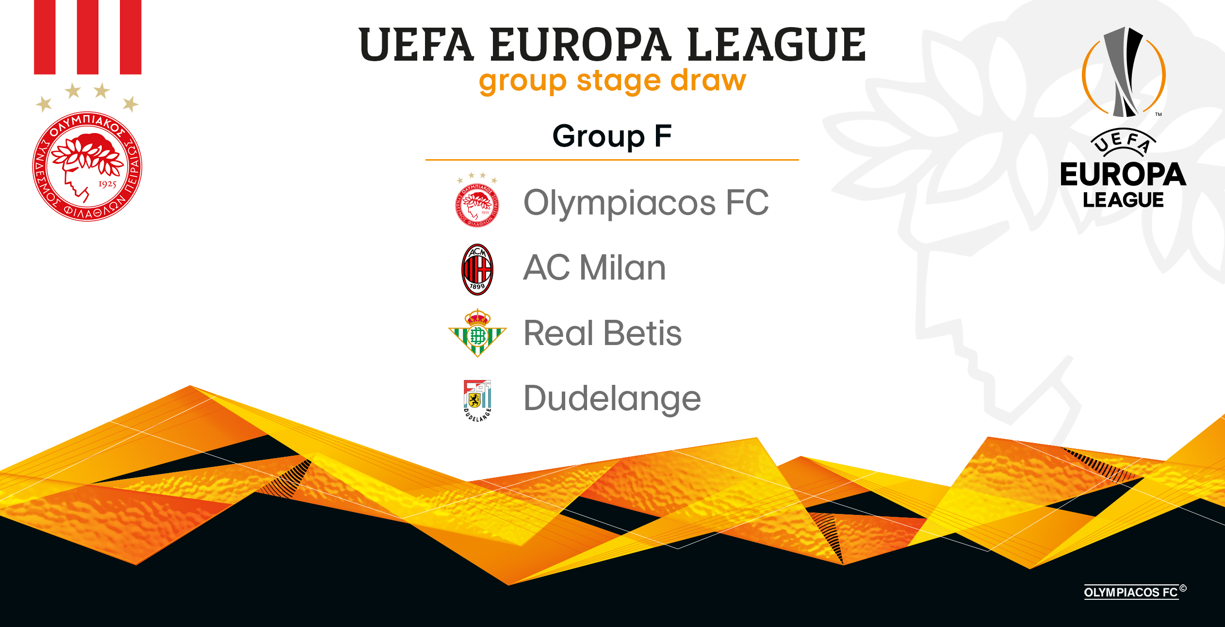 Με Mίλαν, Ρεάλ Μπέτις και Ντουντελάνζ ο Θρύλος!