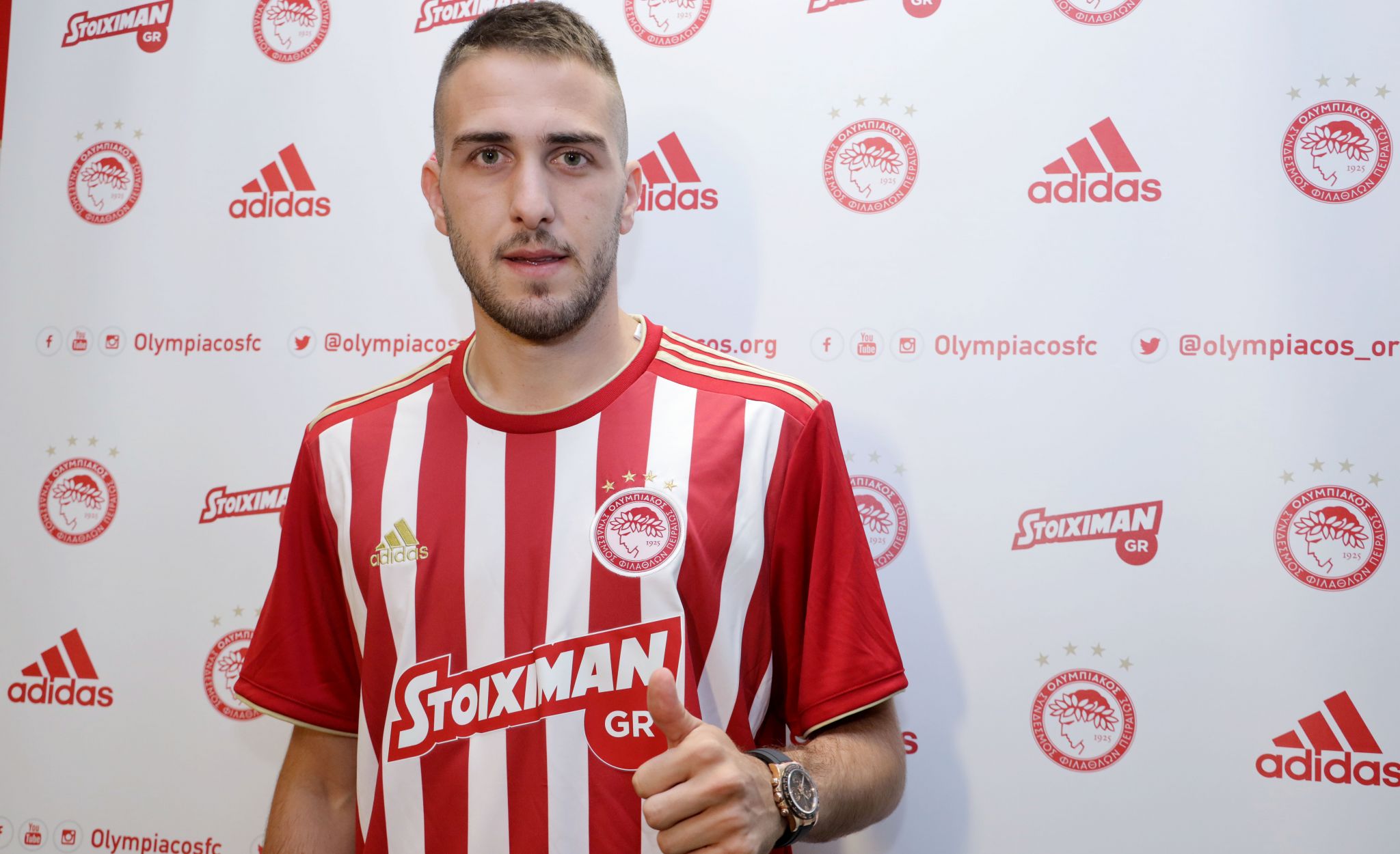 Δηλώσεις Φορτούνη μετά την ανανέωση του συμβολαίου του